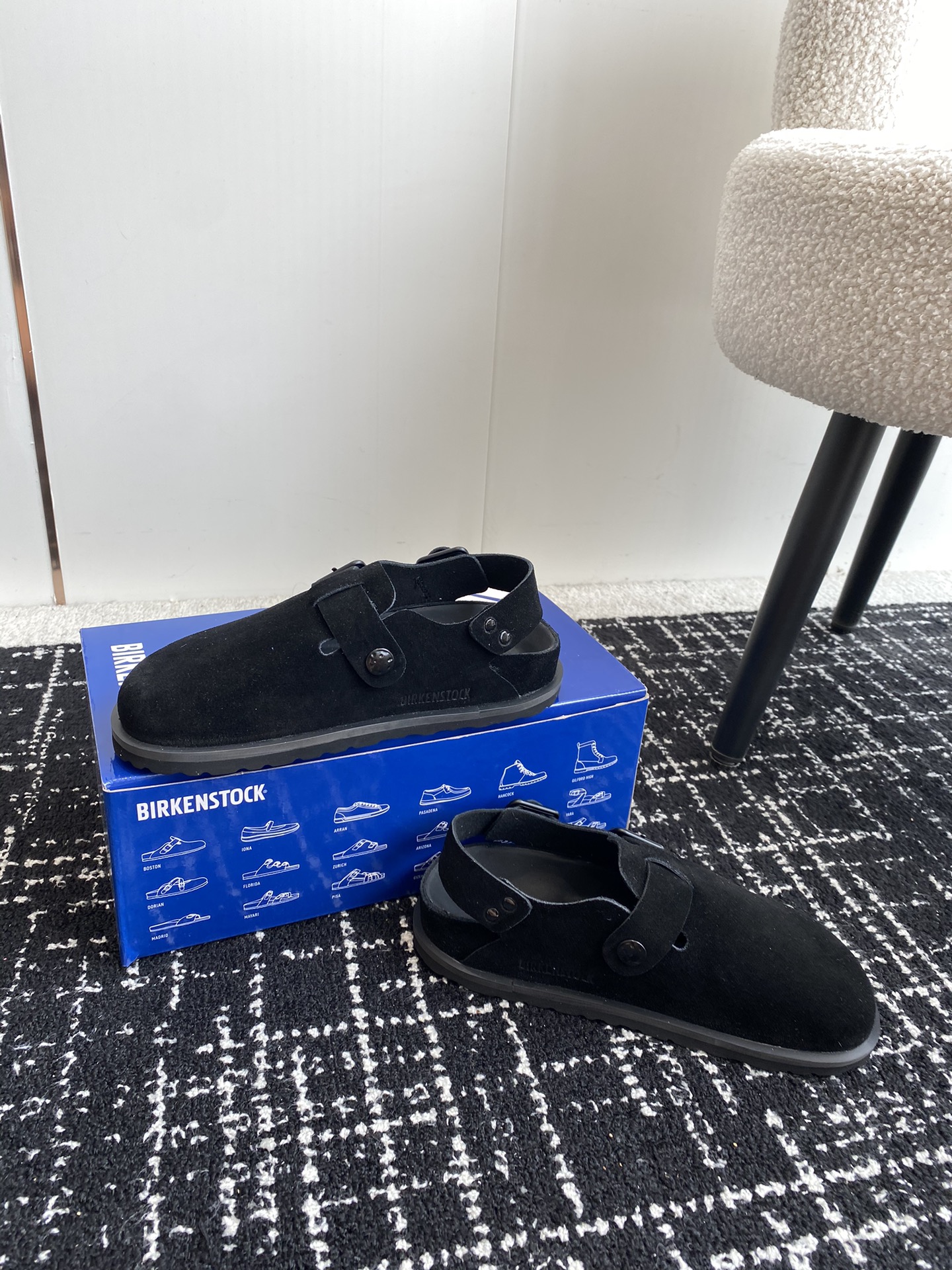 情侣款Birkenstock24ss新款1774系列包头拖这两个品牌刚出联名我就心动了代购找很久才买到货