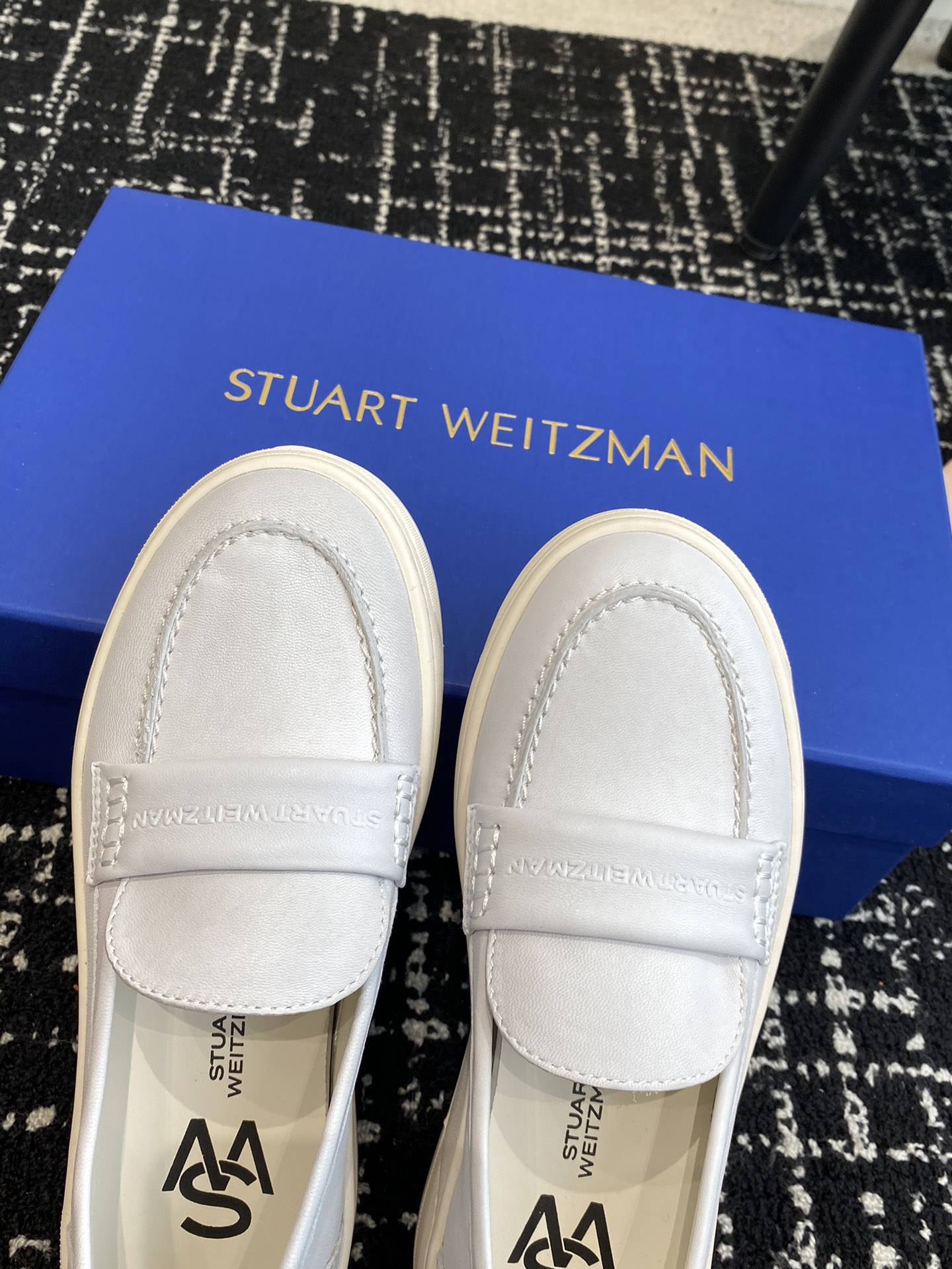 SWMAVERICKSOHOLOAFER早秋新款厚底学院风乐福鞋StuartWeitzmanSW官网最新