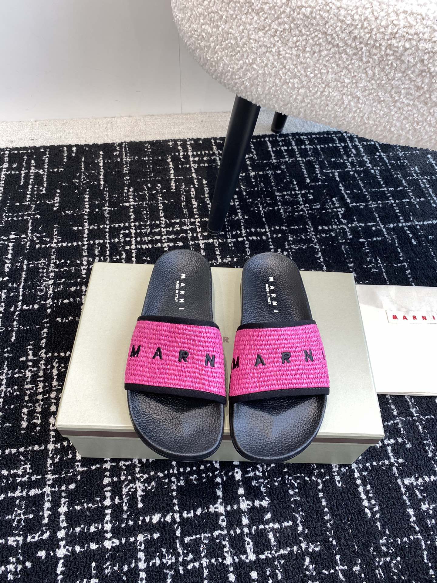 Fake AAA+
 Marni Shoes Slippers Weave Rubber