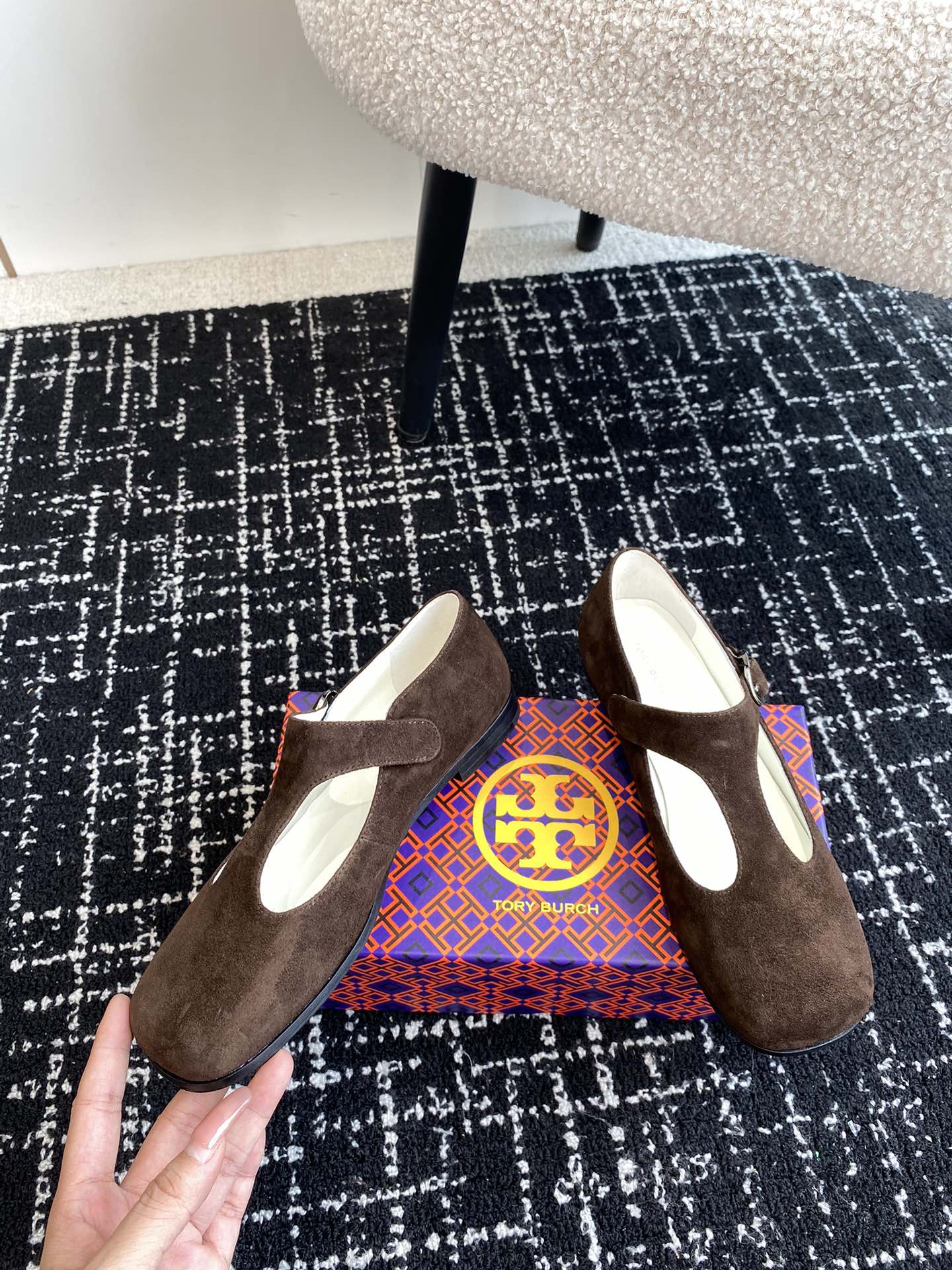 Toryburc*24ss春夏秀款玛丽珍单鞋乐福鞋美得心醉！呈现即温柔又闪耀的质感脚感柔软穿上逛街无压力