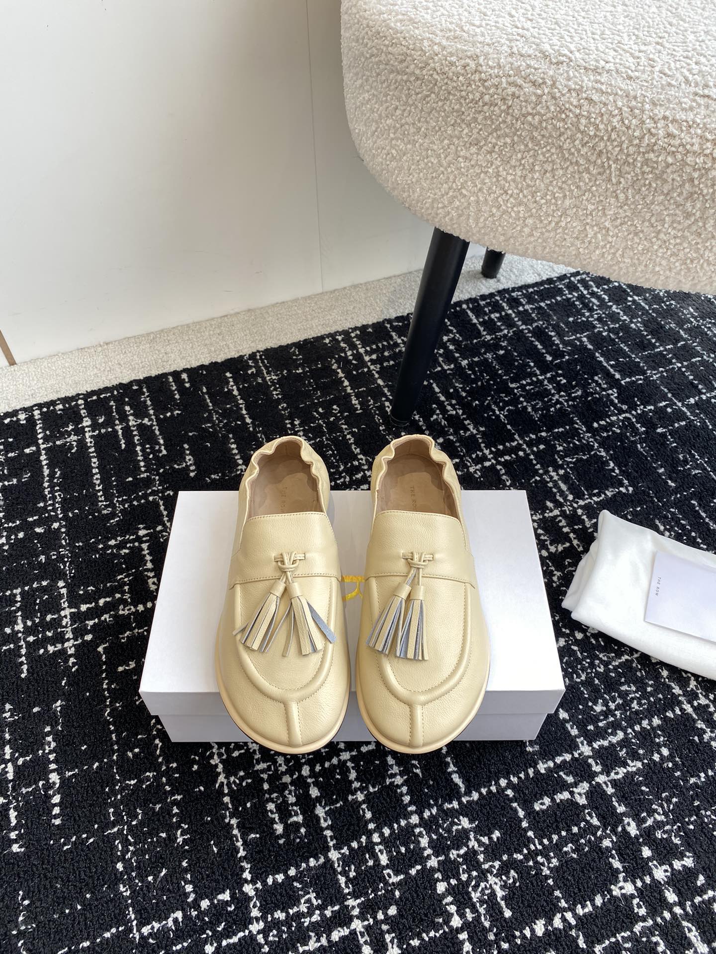 The Row Shoes Loafers Sale Outlet Online
 Chamois Sheepskin Fall/Winter Collection Vintage