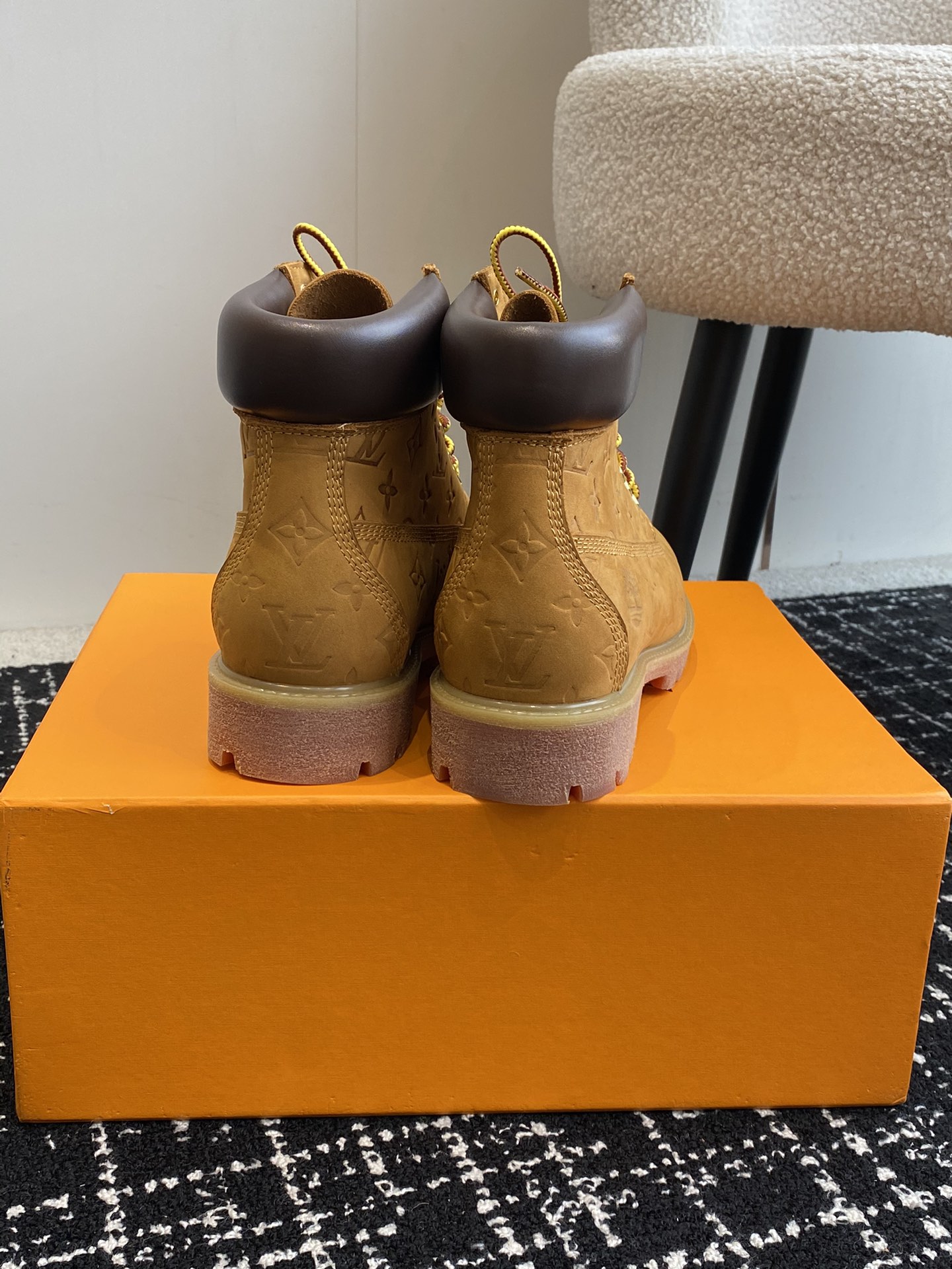 LouisVuittonxTimberland联名ViaInstagramLv24ss早秋添柏岚大黄靴今