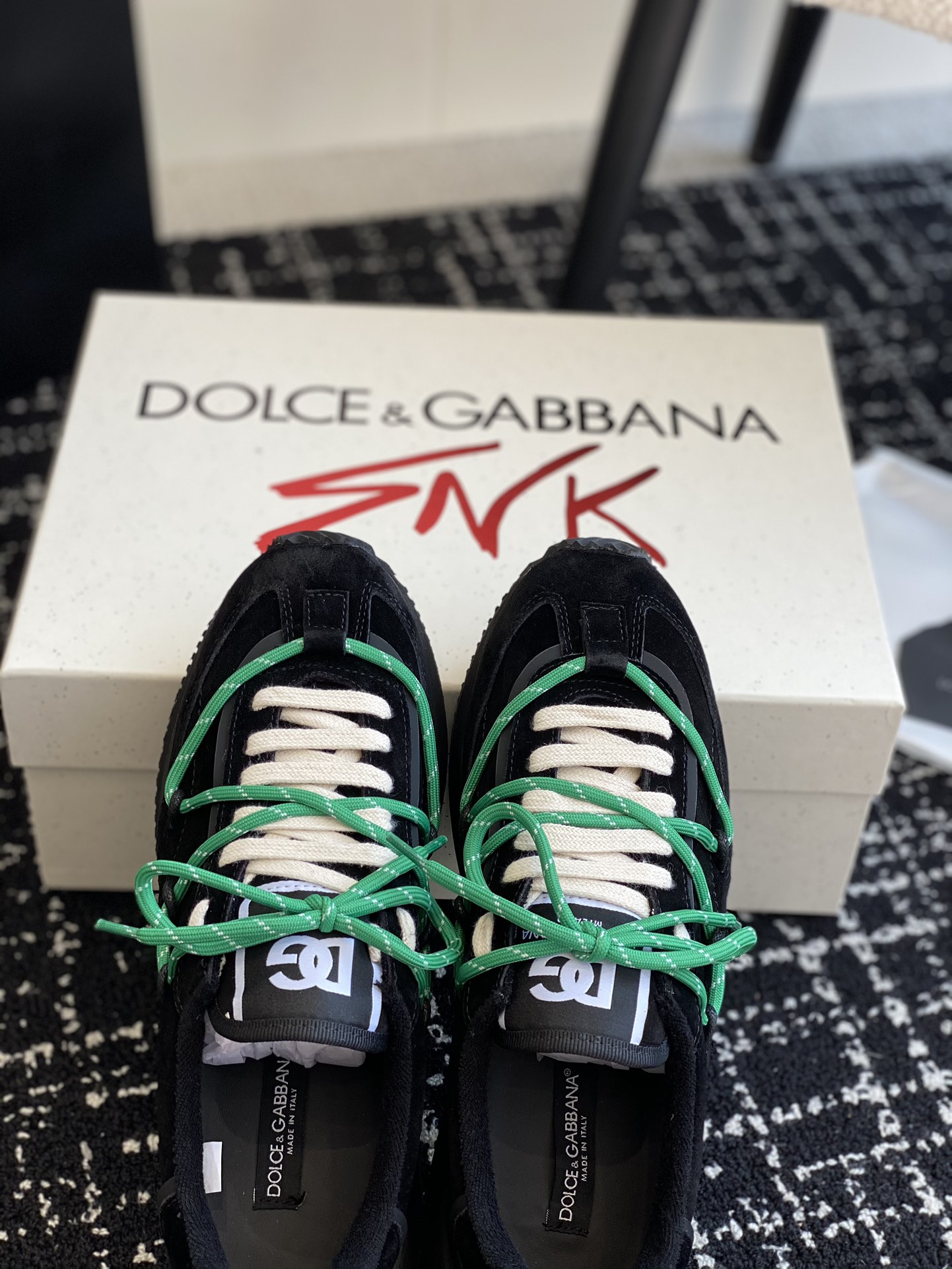 代购级Dolce&Gabbana24ss男款杜嘉班纳春秋爆款老爹鞋休闲运动鞋原版购入开发做货DGTOGE