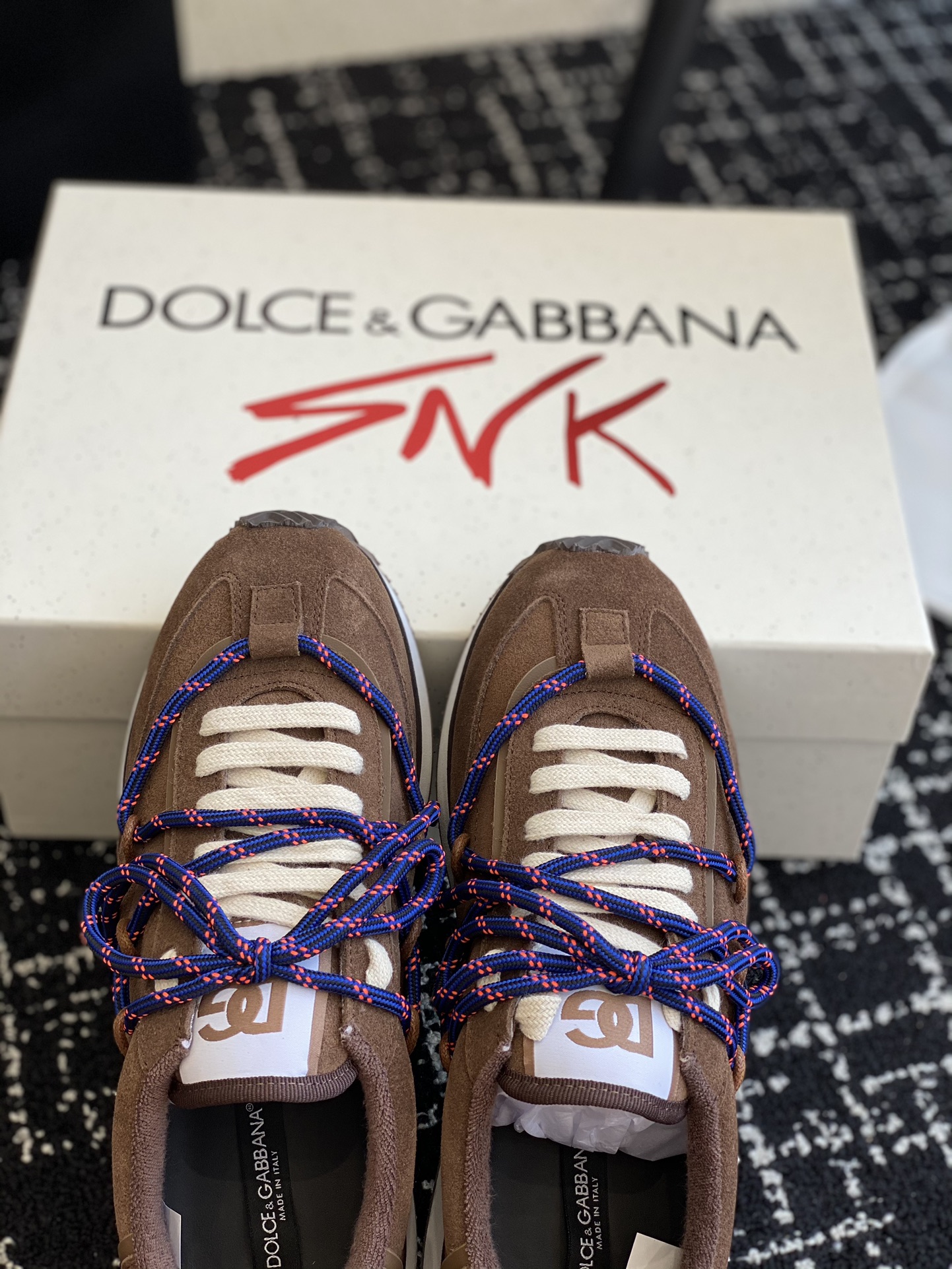 代购级Dolce&Gabbana24ss男款杜嘉班纳春秋爆款老爹鞋休闲运动鞋原版购入开发做货DGTOGE