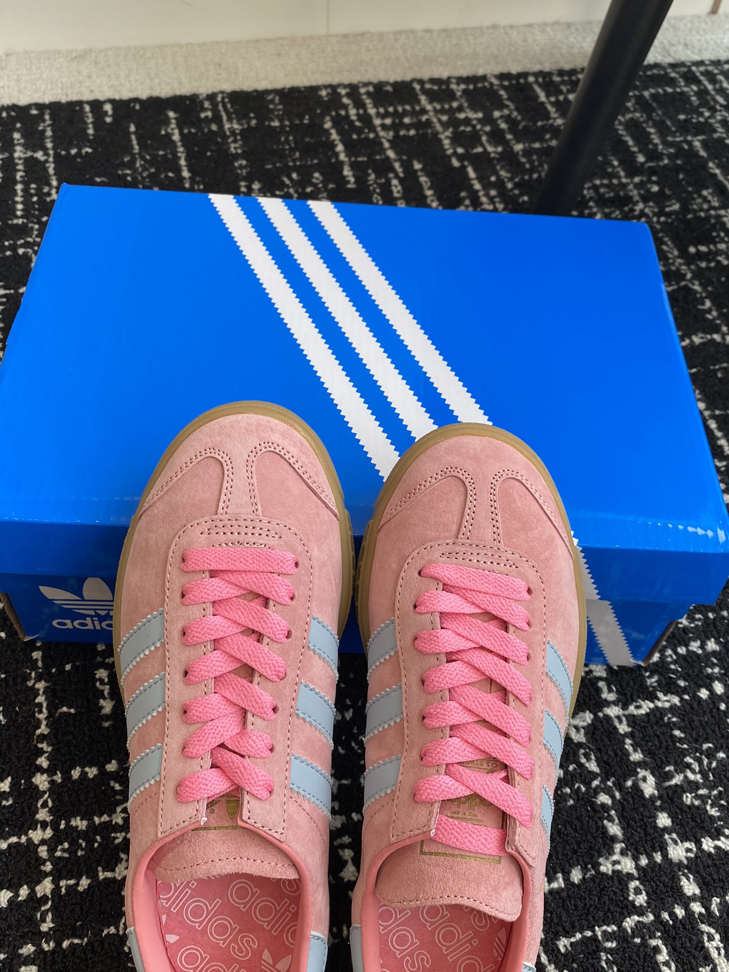 Adidas阿迪达斯Hamburg系列三叶草德训鞋休闲运动鞋原版购入开发做货adidasHamburg系