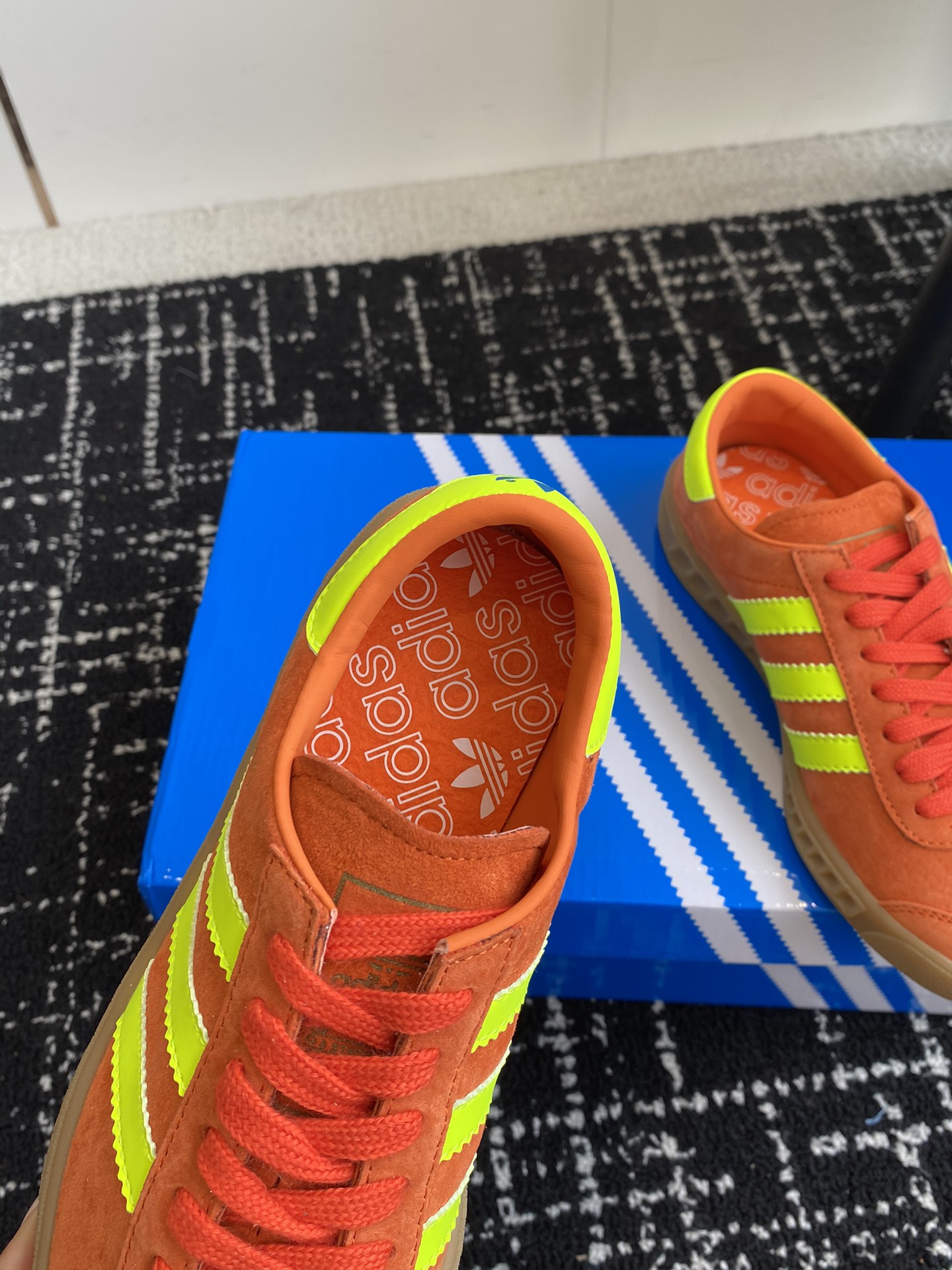 Adidas阿迪达斯Hamburg系列三叶草德训鞋休闲运动鞋原版购入开发做货adidasHamburg系