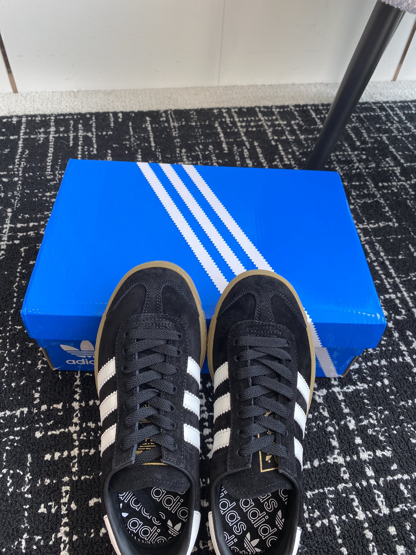 Adidas阿迪达斯Hamburg系列三叶草德训鞋休闲运动鞋原版购入开发做货adidasHamburg系