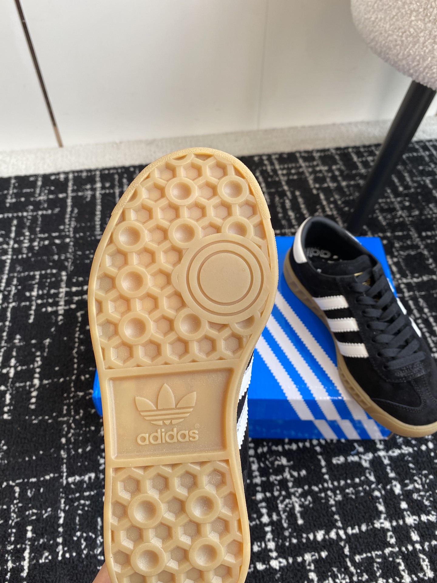 Adidas阿迪达斯Hamburg系列三叶草德训鞋休闲运动鞋原版购入开发做货adidasHamburg系