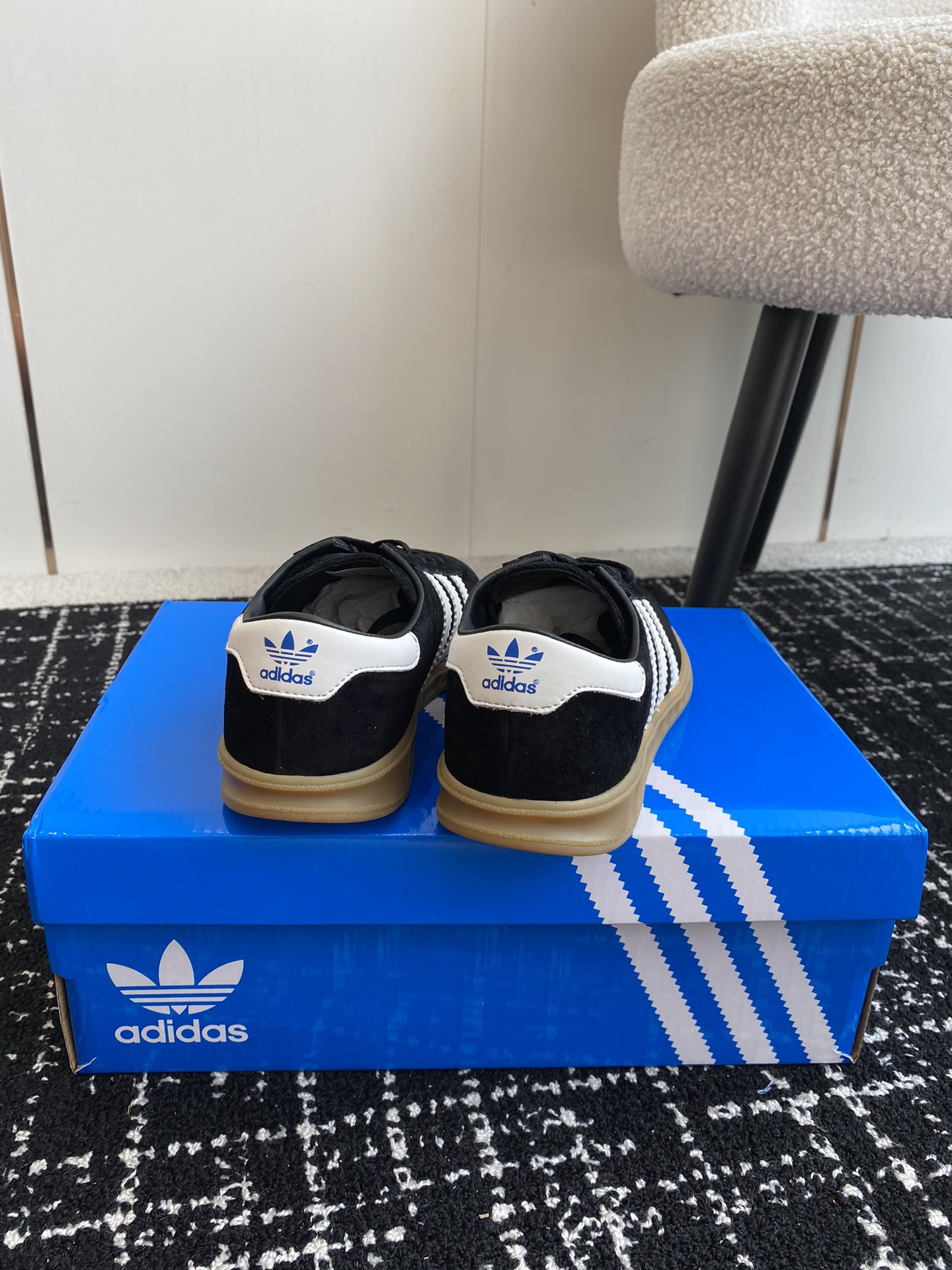 Adidas阿迪达斯Hamburg系列三叶草德训鞋休闲运动鞋原版购入开发做货adidasHamburg系