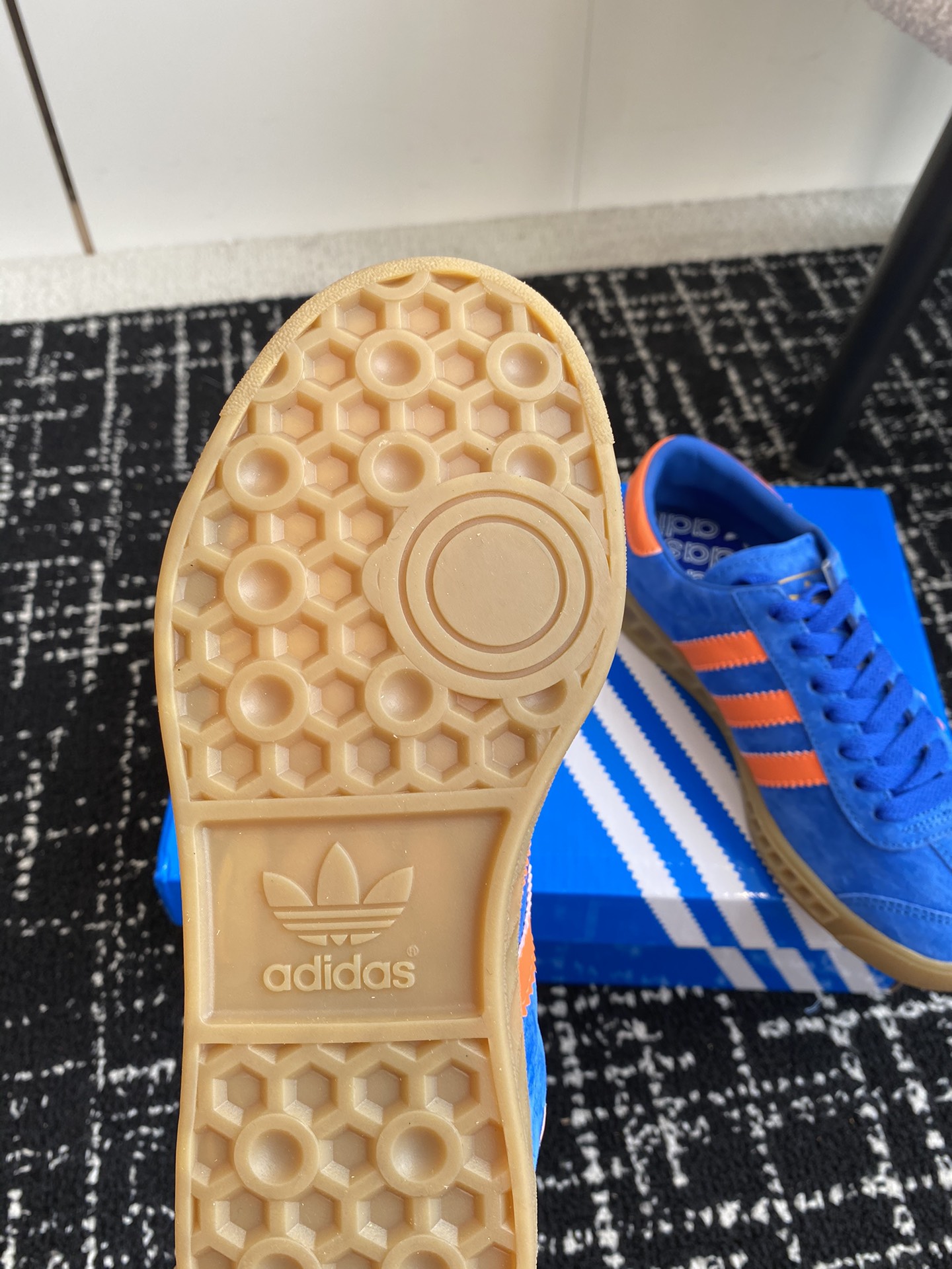 Adidas阿迪达斯Hamburg系列三叶草德训鞋休闲运动鞋原版购入开发做货adidasHamburg系