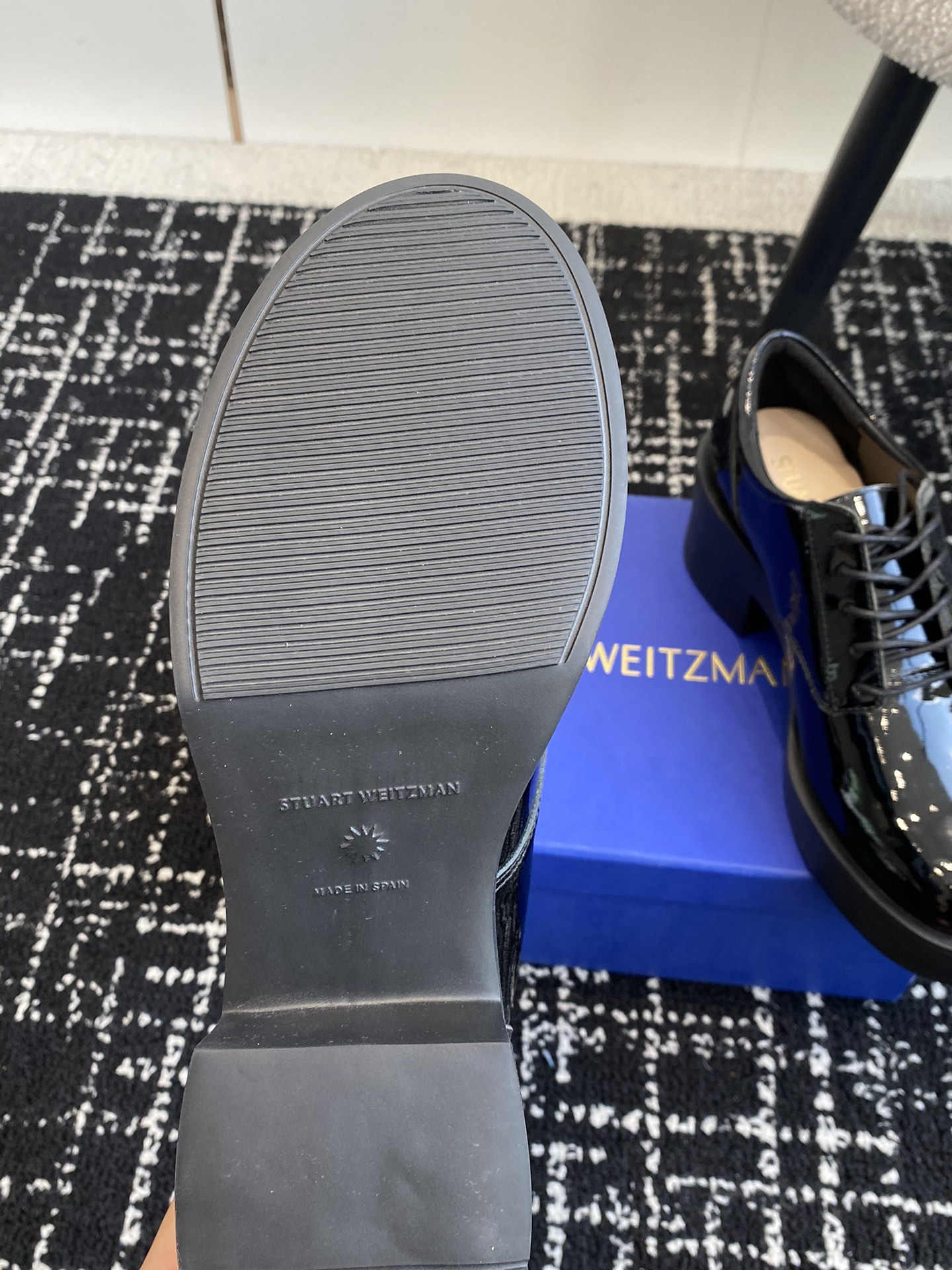 东莞原单️有半码StuartWeitzma24ss秋冬季新款厚底小皮鞋匠心品质精湛工艺SW思缇韦曼作为精