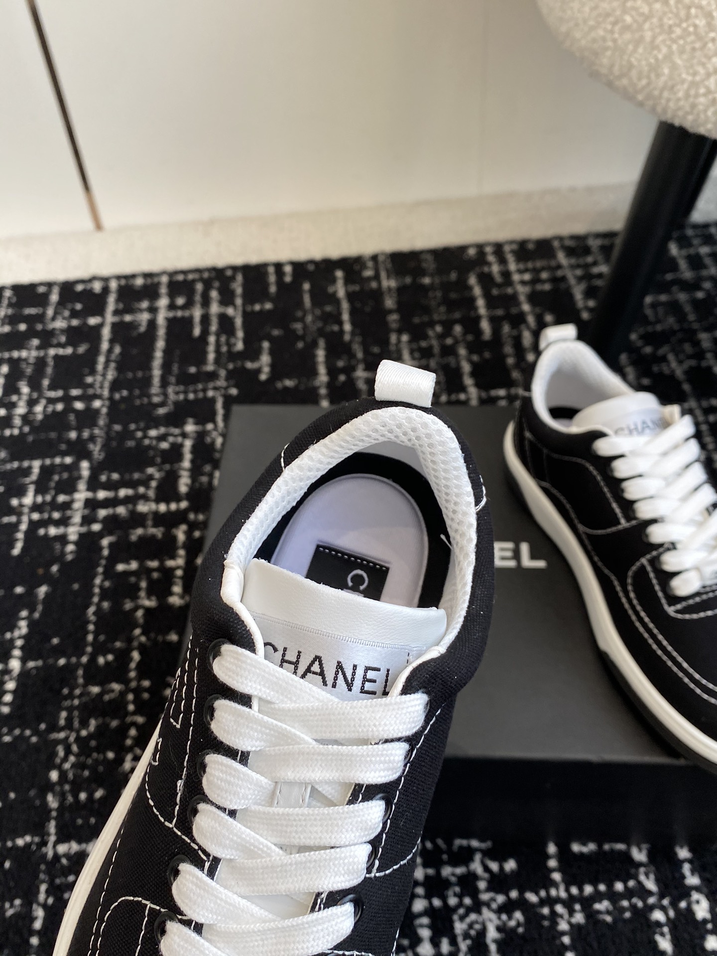 代购级CHANEL25ss早春度假系列运动鞋休闲鞋原版购入开发做货经典设计重新演绎手绘漫画风空白区可自行