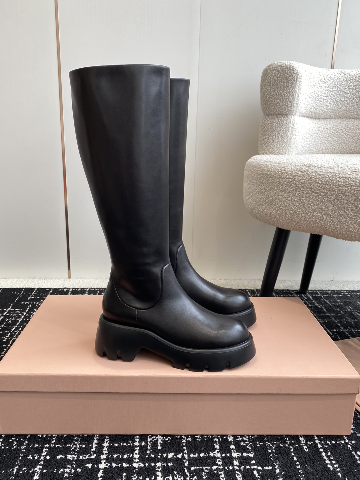 Gianvito Roses Thick Calfskin Boots: Hot Fall/Winter Trend in 2020