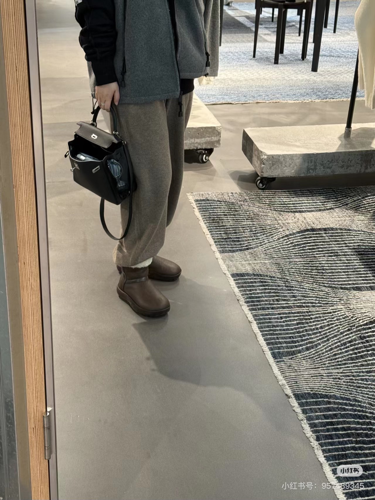 NO:682770,Upper foot picture reference, snow boots, boots19860909上脚图 参考,雪地靴,boots,Women's Shoes