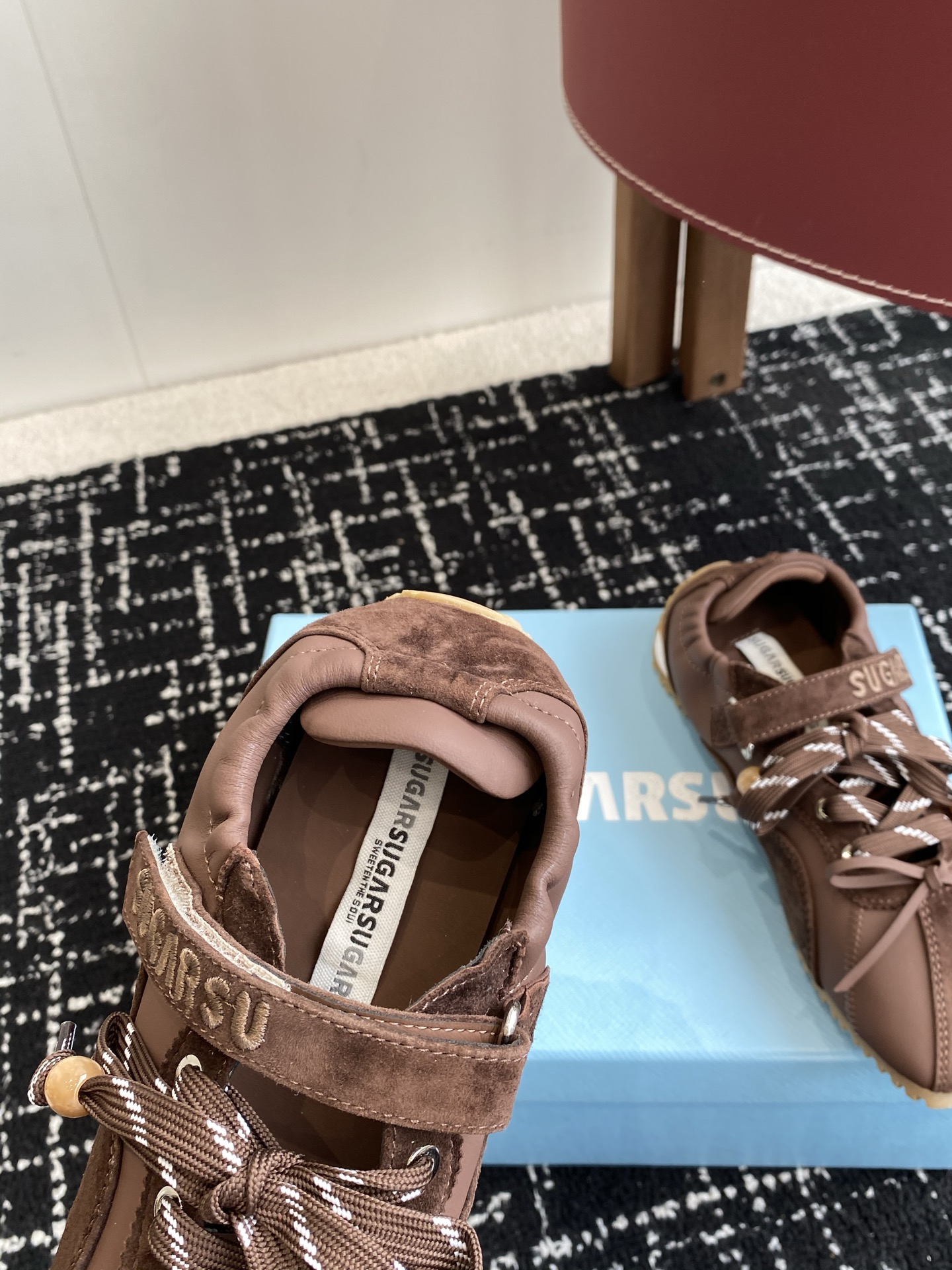 “Summer Ballet Shoes: Comfortable Sheepskin Design for Little Designers, Imported Cow Skin, Rubber Sole, Size 35-39” - 图片 8