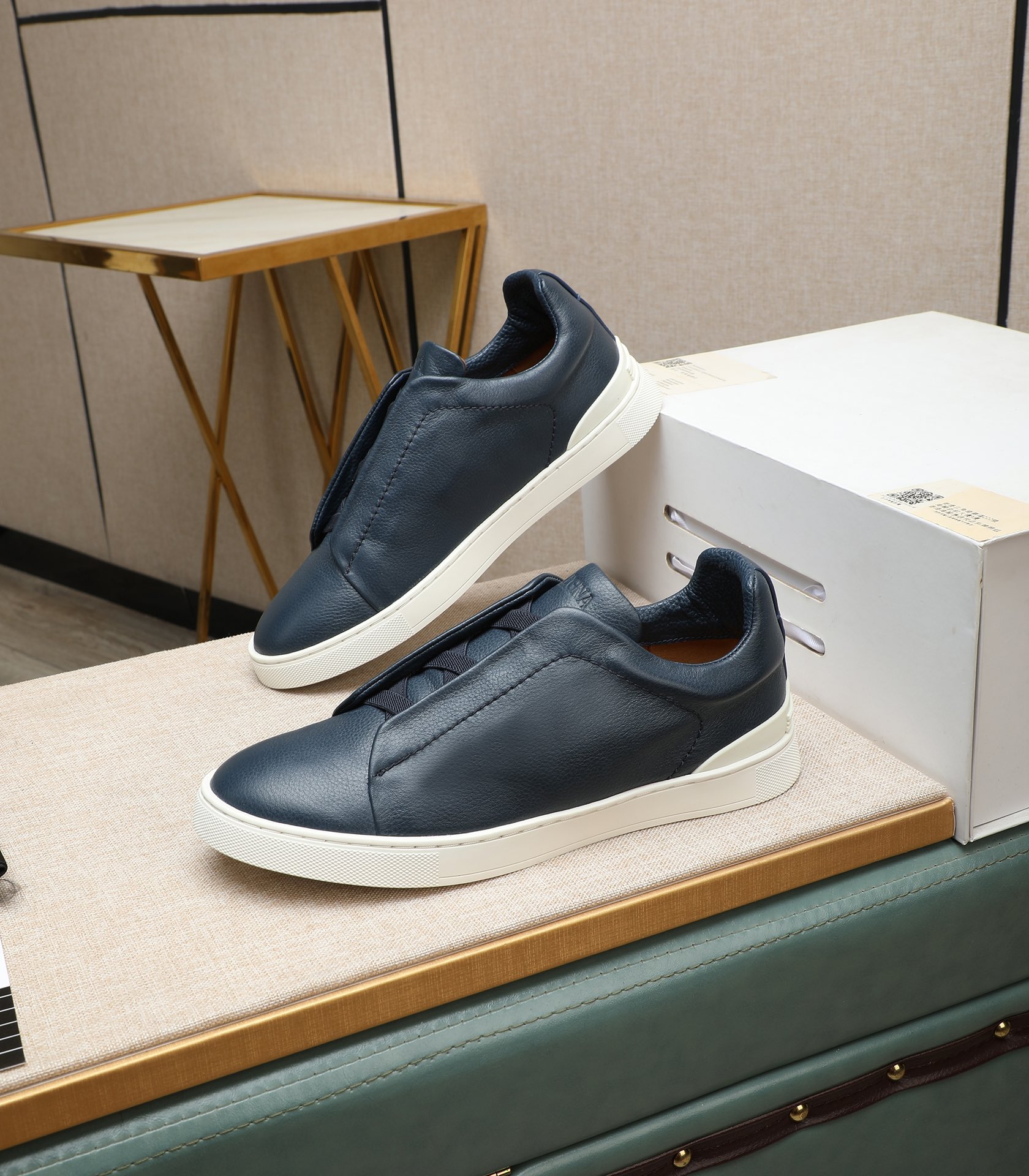 precio de fábrica Ermenegildo Zdgna Zegna zapatos de los hombres! Factory Direct COUTURE Sneakers Li