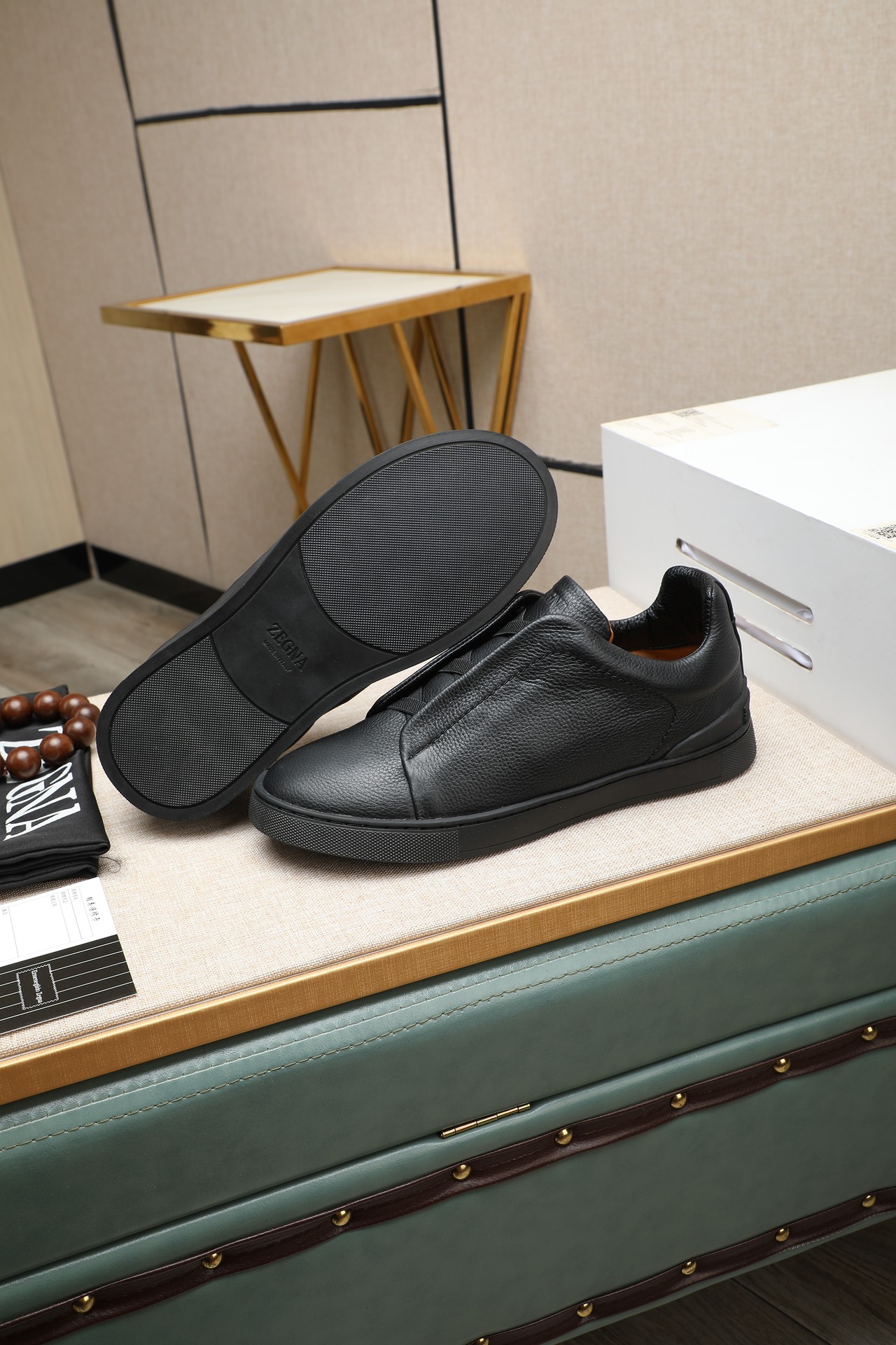 precio de fábrica Ermenegildo Zdgna Zegna zapatos de los hombres! Factory Direct COUTURE Sneakers Li