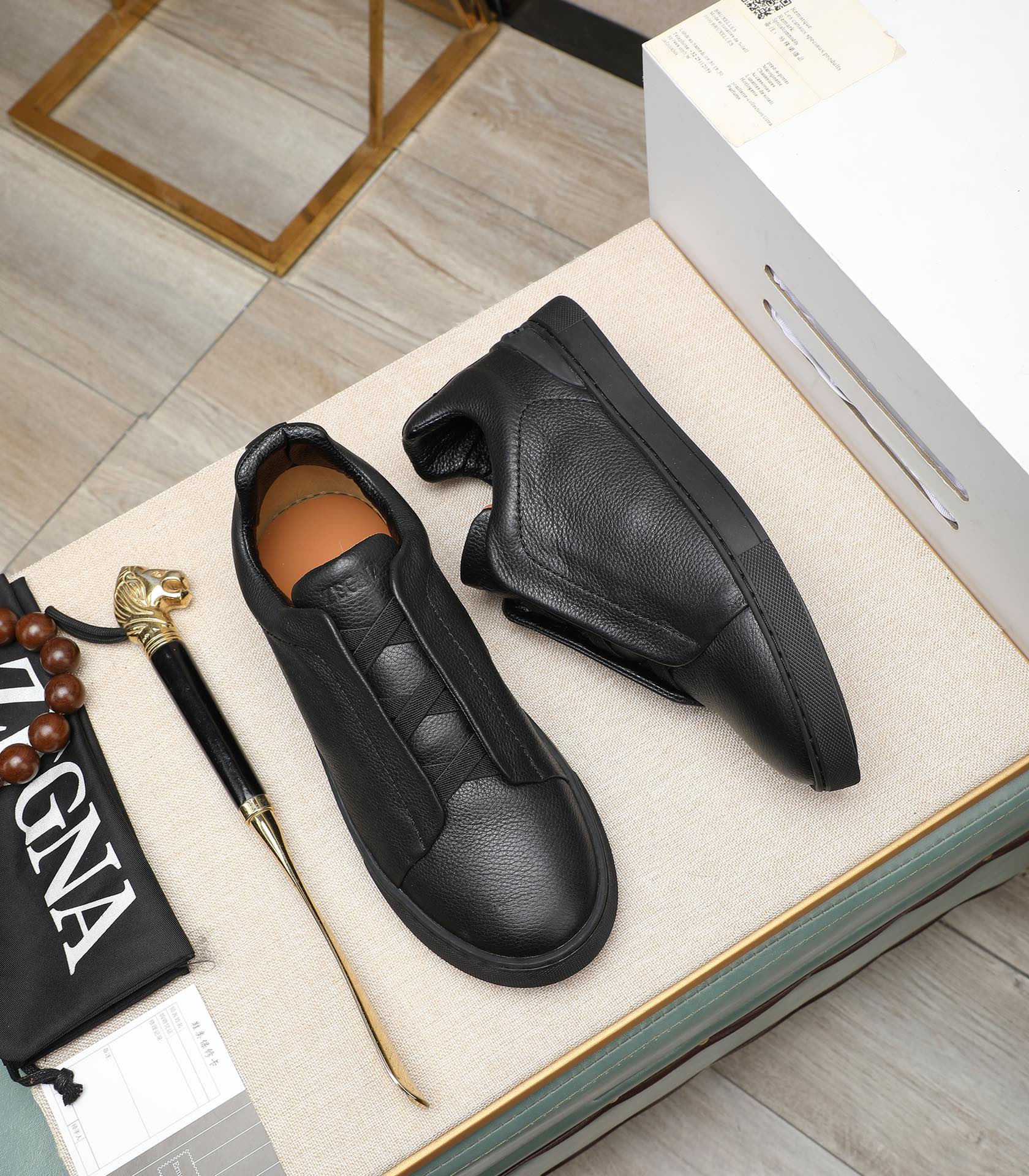precio de fábrica Ermenegildo Zdgna Zegna zapatos de los hombres! Factory Direct COUTURE Sneakers Li