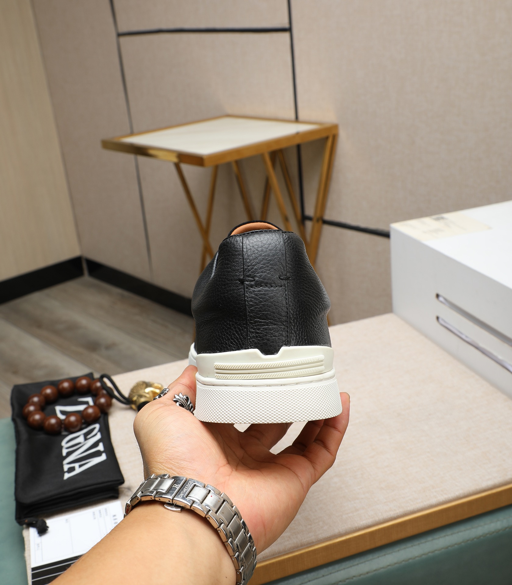 precio de fábrica Ermenegildo Zdgna Zegna zapatos de los hombres! Factory Direct COUTURE Sneakers Li