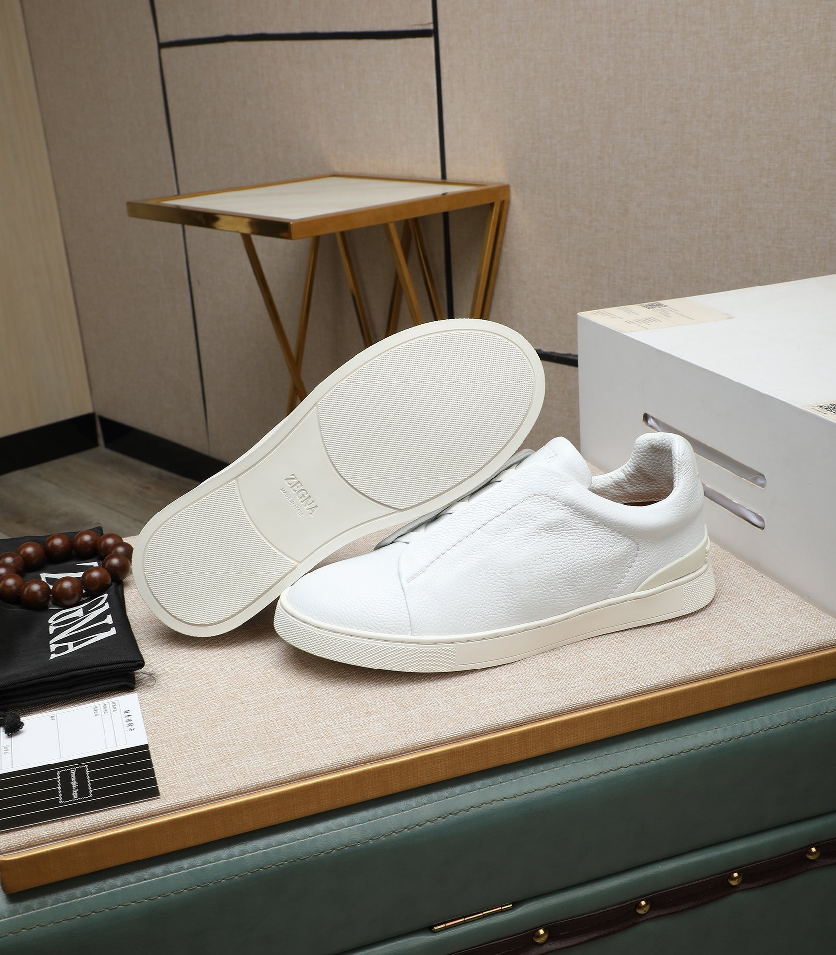 precio de fábrica Ermenegildo Zdgna Zegna zapatos de los hombres! Factory Direct COUTURE Sneakers Li