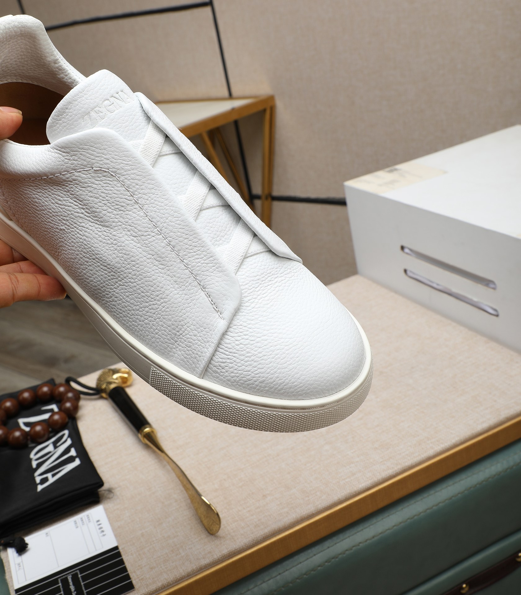 precio de fábrica Ermenegildo Zdgna Zegna zapatos de los hombres! Factory Direct COUTURE Sneakers Li