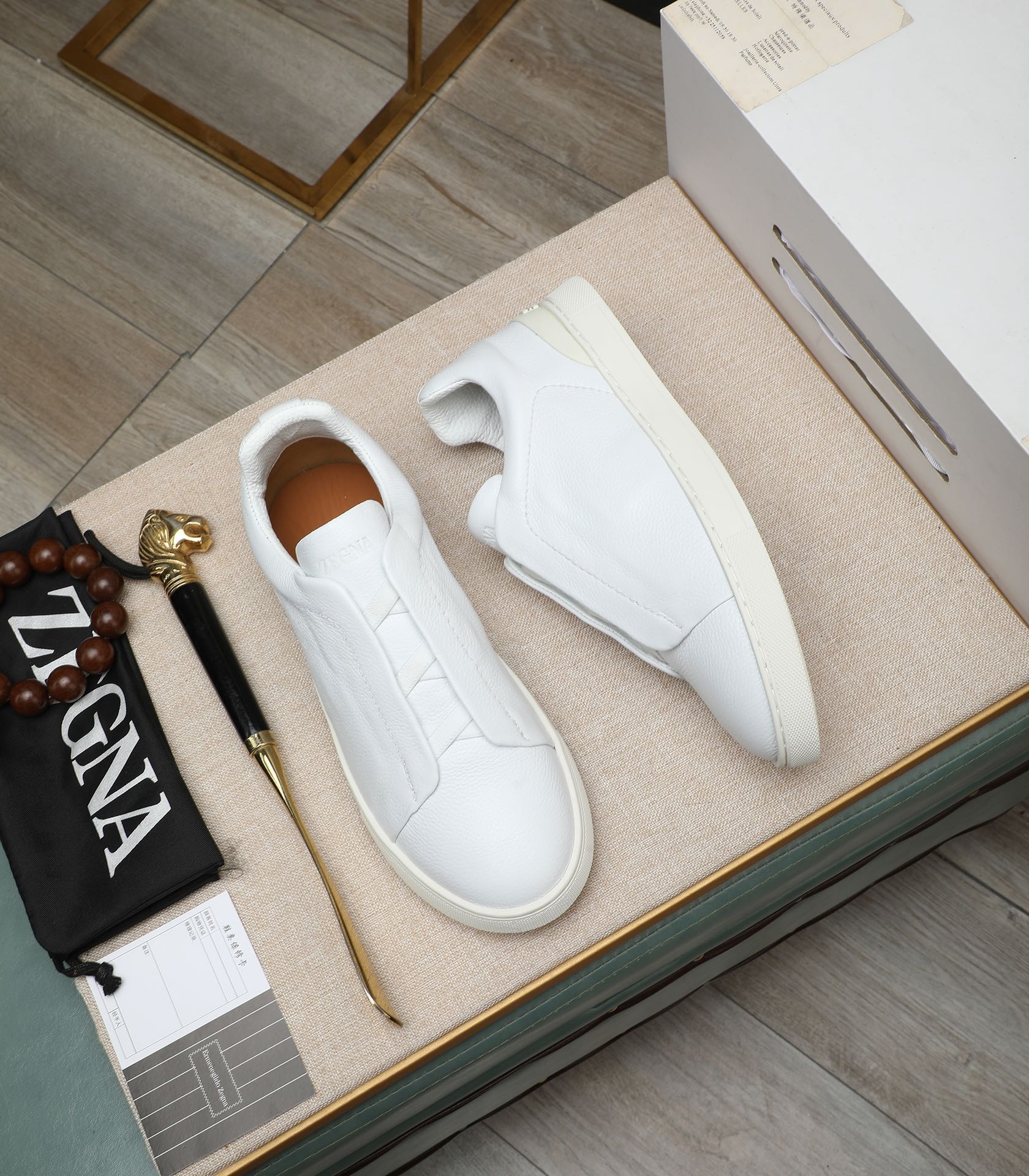 precio de fábrica Ermenegildo Zdgna Zegna zapatos de los hombres! Factory Direct COUTURE Sneakers Li