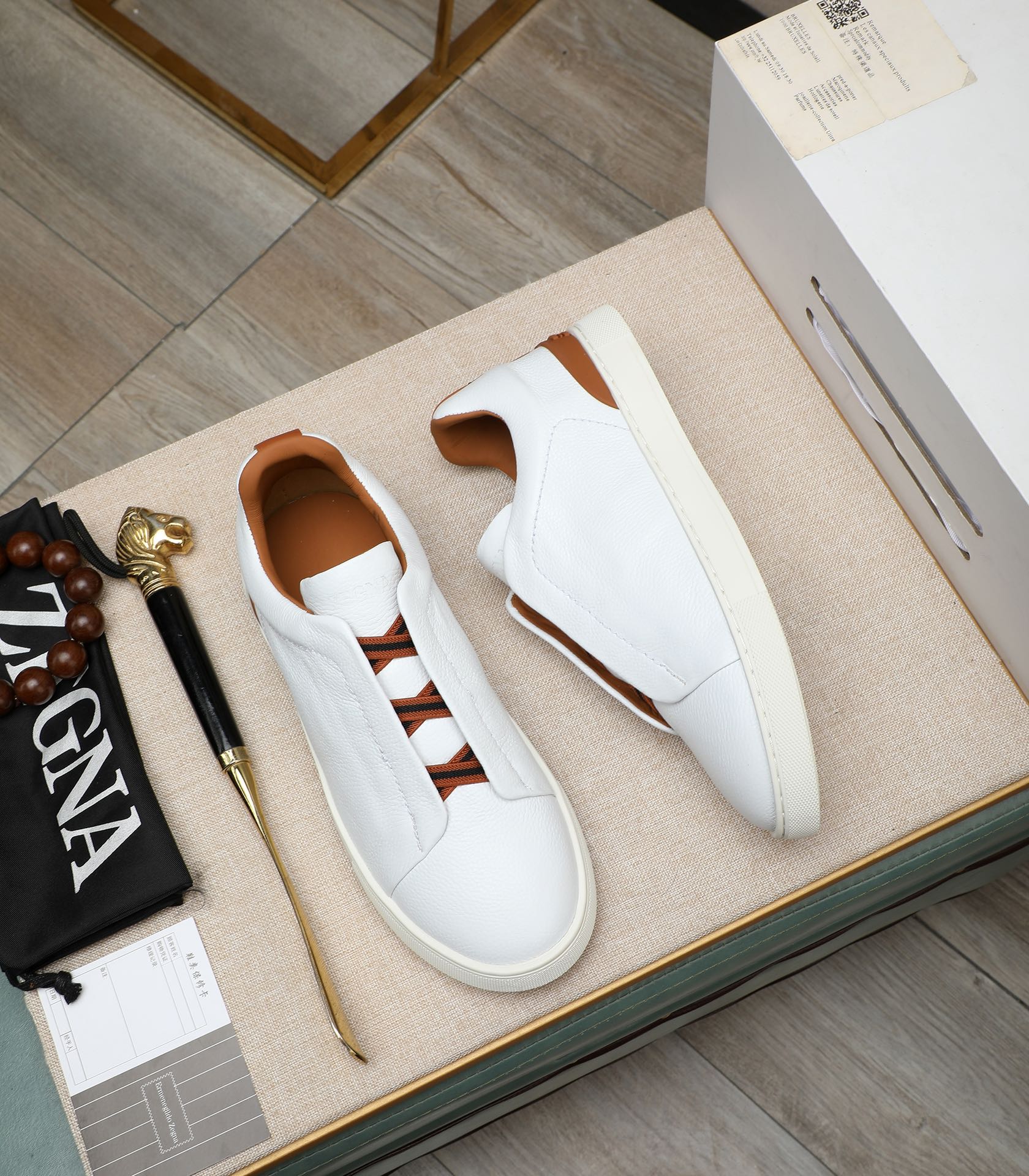 precio de fábrica Ermenegildo Zdgna Zegna zapatos de los hombres! Factory Direct COUTURE Sneakers Li