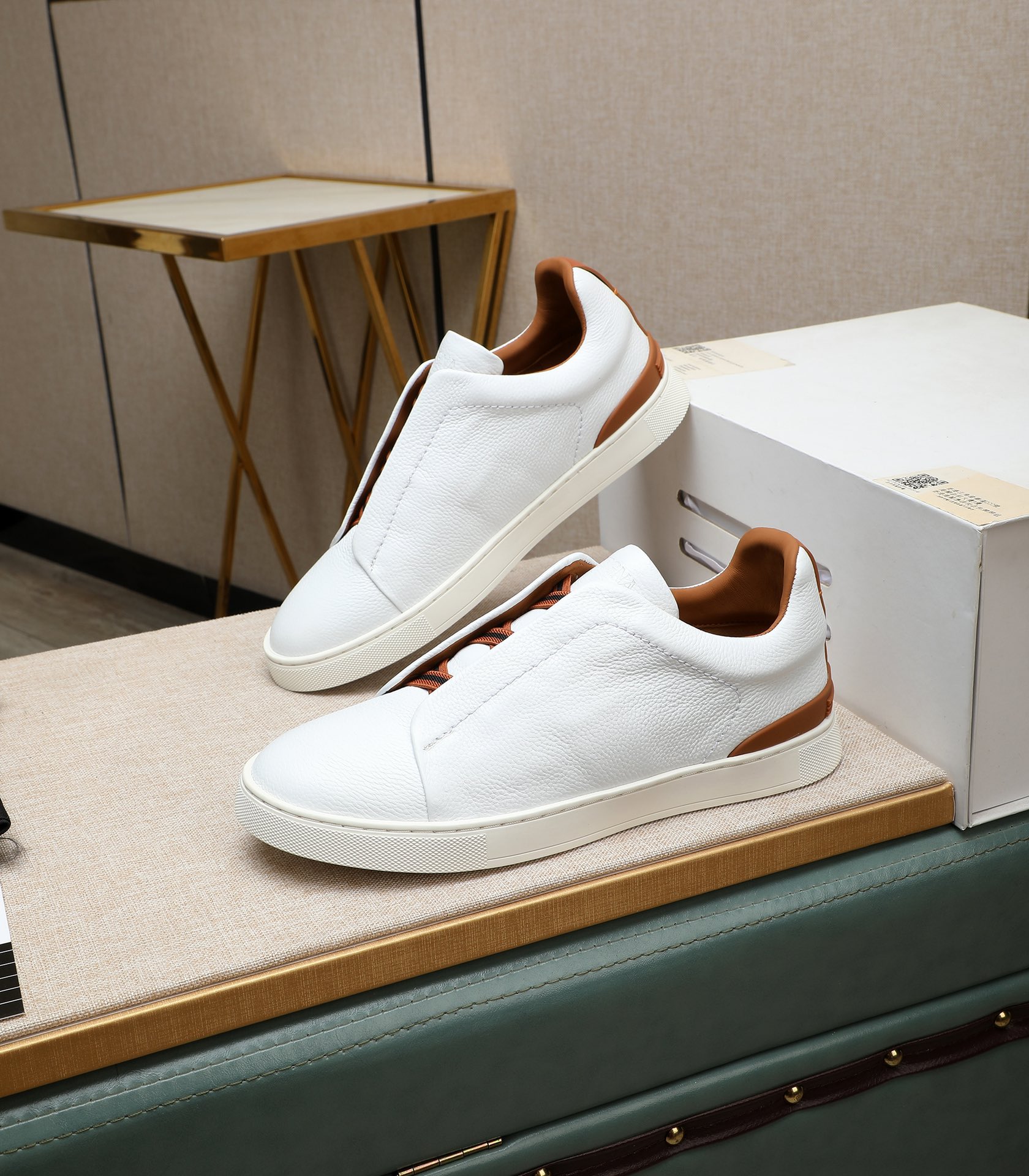 precio de fábrica Ermenegildo Zdgna Zegna zapatos de los hombres! Factory Direct COUTURE Sneakers Li