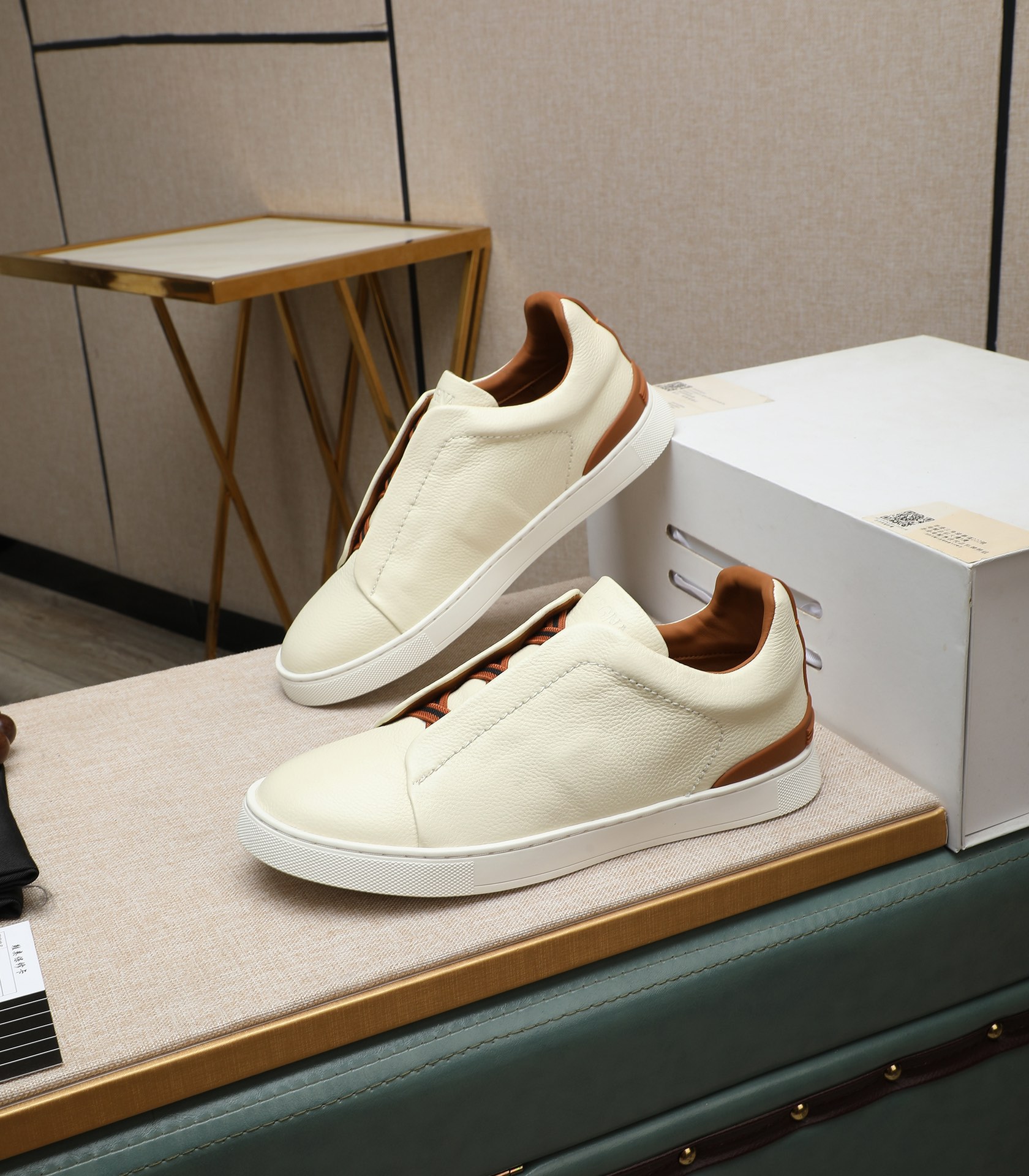 precio de fábrica Ermenegildo Zdgna Zegna zapatos de los hombres! Factory Direct COUTURE Sneakers Li