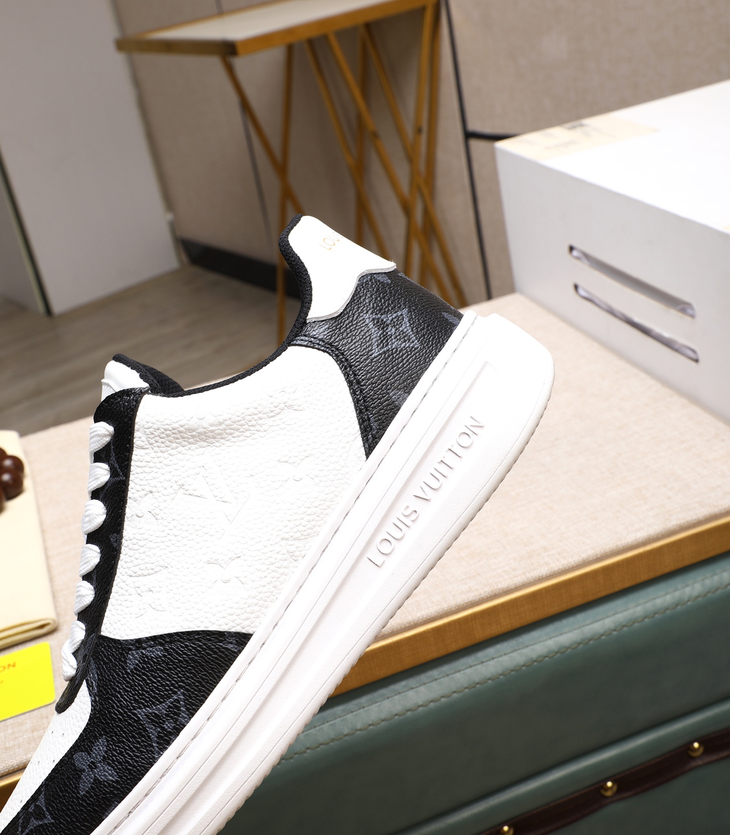 Louis Vuitton Milan Fashion Week Sneakers, Classic Monogram Design 8 i1741938626442 1812 0 6