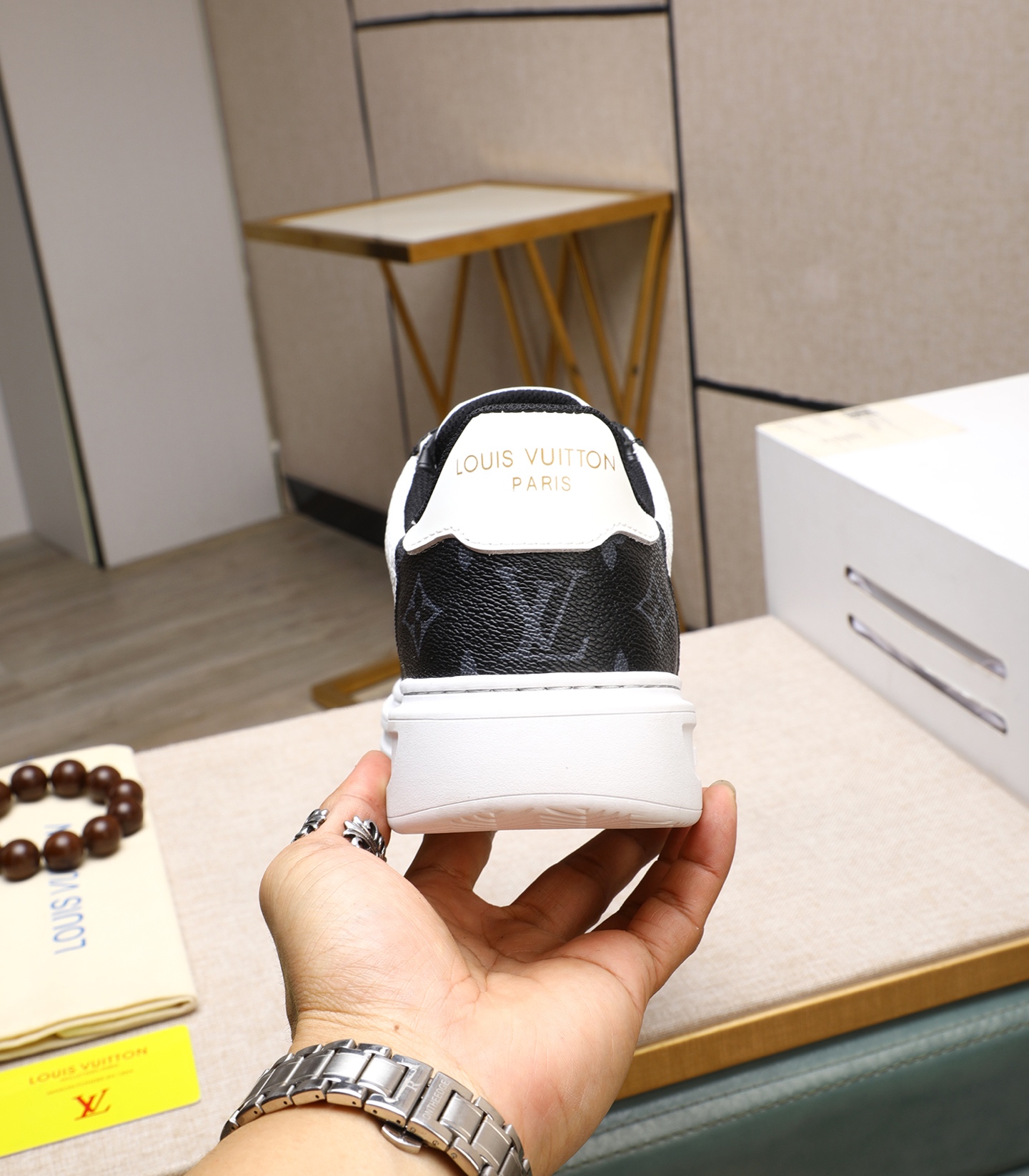 Louis Vuitton Milan Fashion Week Sneakers, Classic Monogram Design 10 i1741938628054 1662 0 8