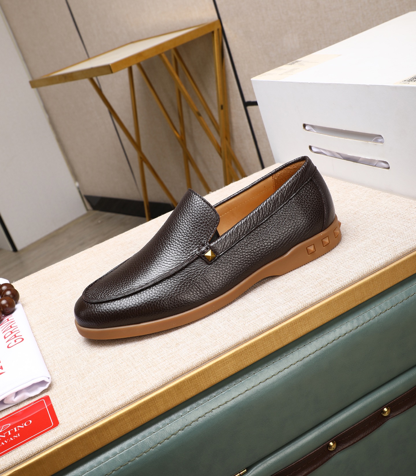 Valentino Men's Leather Loafers - Luxurious Style and Supreme Comfort 7 i1742198384193 935 0 5