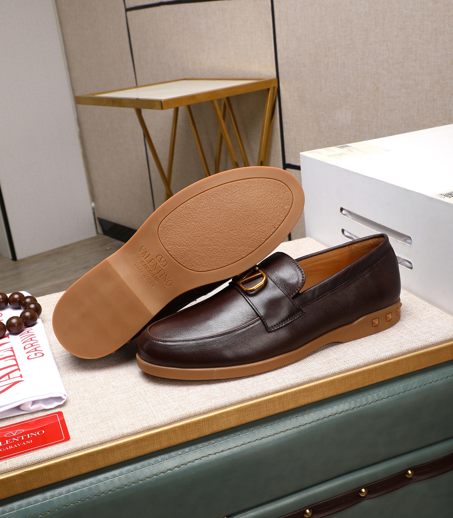 Valentino Men's Leather Loafers - High-Quality Designer Shoes, Sizes 38-44 5 i1742198699074 413 0 3