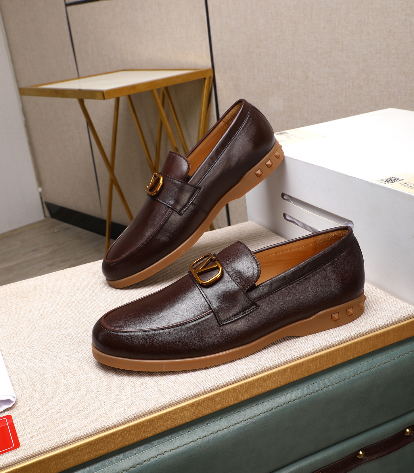 Valentino Men's Leather Loafers - High-Quality Designer Shoes, Sizes 38-44 4 i1742198699075 6370 0 2
