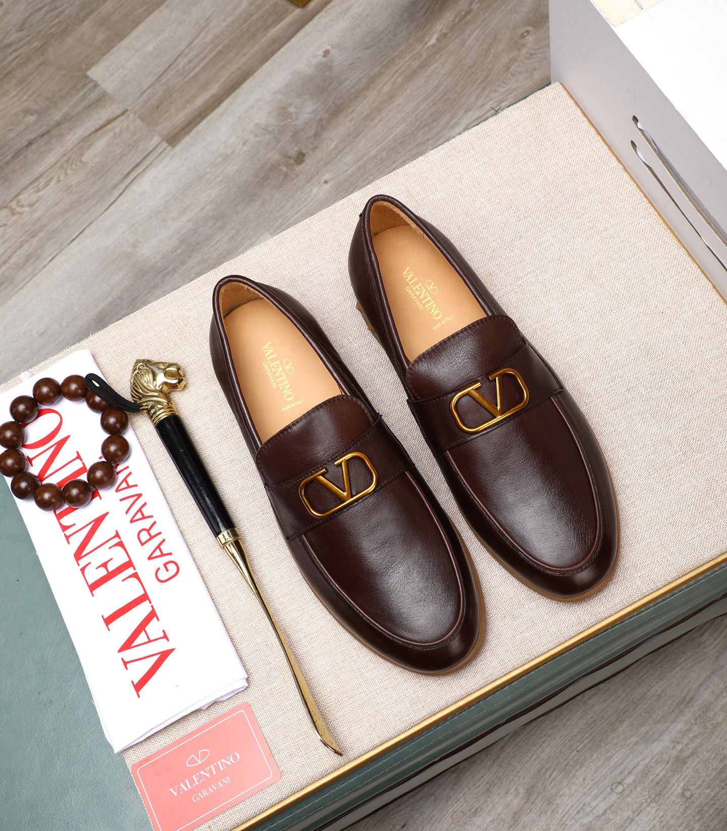 Valentino Men's Leather Loafers - High-Quality Designer Shoes, Sizes 38-44 2 i1742198699079 6380 0 0