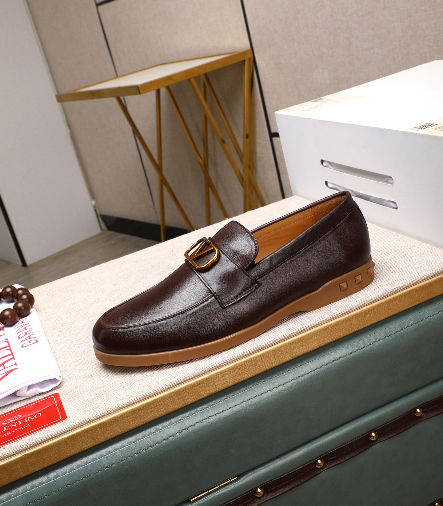 Valentino Men's Leather Loafers - High-Quality Designer Shoes, Sizes 38-44 7 i1742198700057 9193 0 5