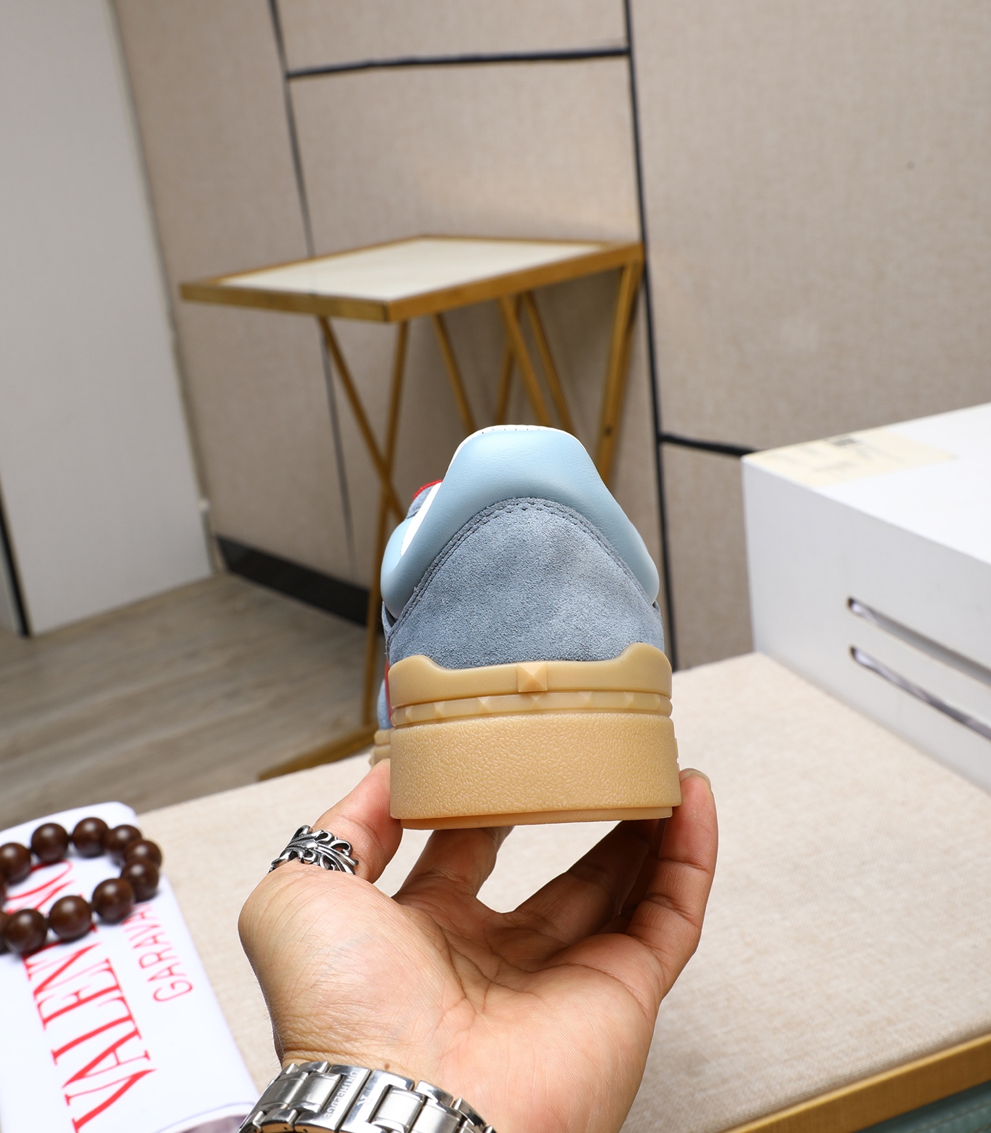 Valentino Garavani UPVILLAGE Leather Sneakers Casual Style Couple Model 10 i1742542895969 7566 0 8