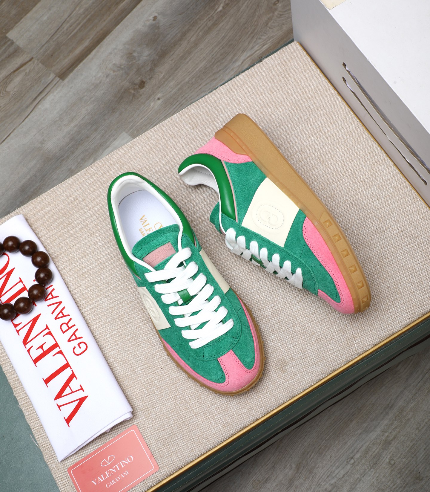 Valentino Garavani UPVILLAGE Leather Sneakers - Stylish Couple Shoes 4 i1742542993036 4436 0 2