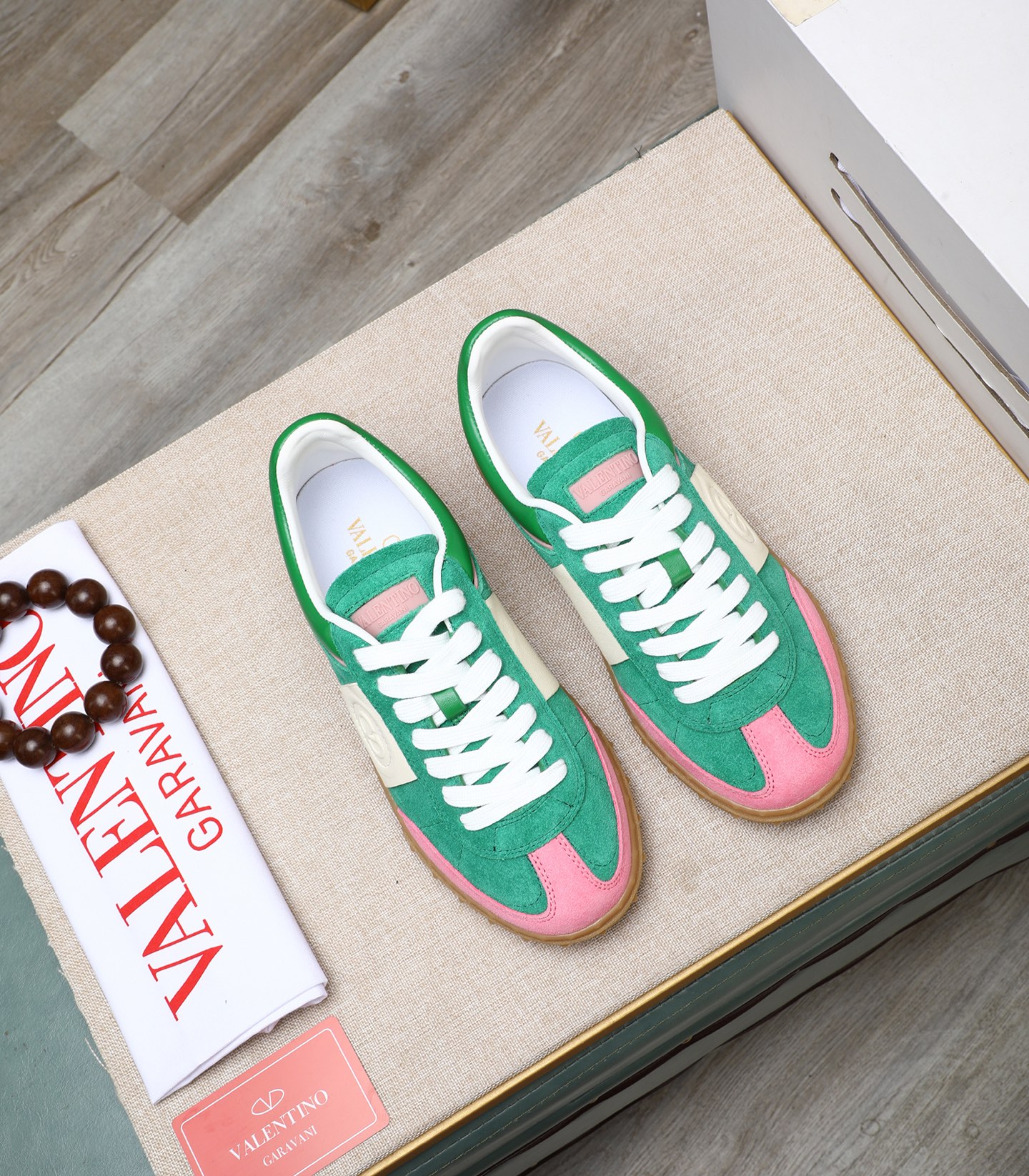 Valentino Garavani UPVILLAGE Leather Sneakers - Stylish Couple Shoes 3 i1742542993043 7554 0 1