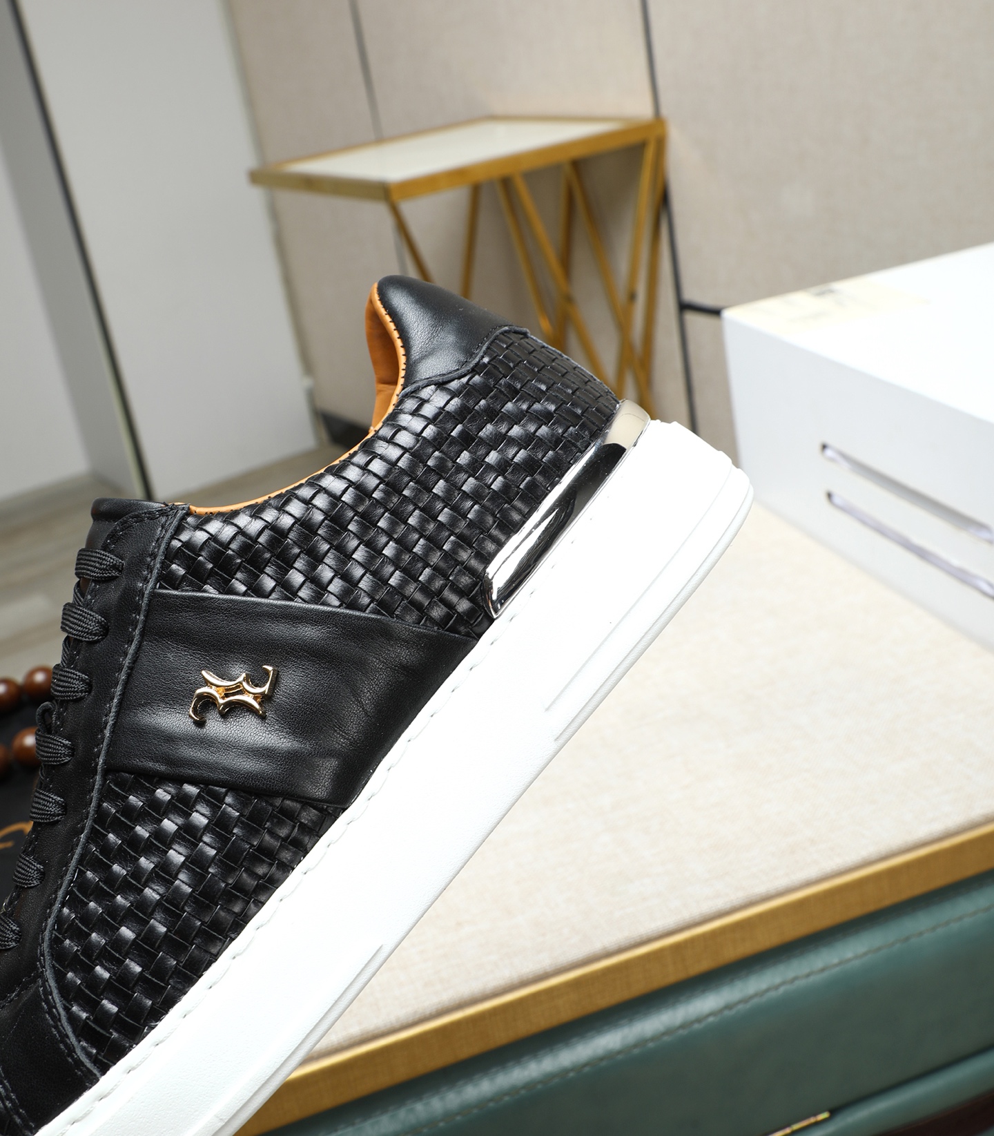 Philipp Plein Men's Leather Sneakers - Punk Style, Size 39-45 9 i1743148362583 2414 0 7