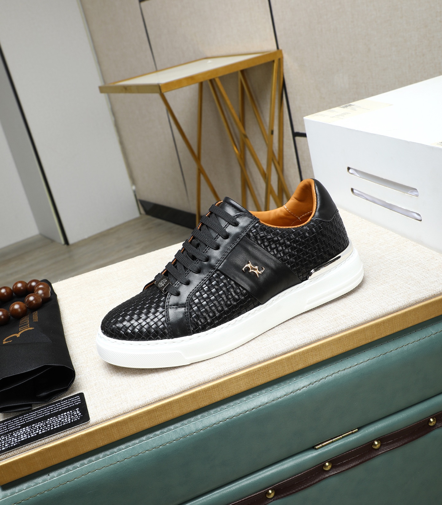 Philipp Plein Men's Leather Sneakers - Punk Style, Size 39-45 7 i1743148363408 1327 0 5
