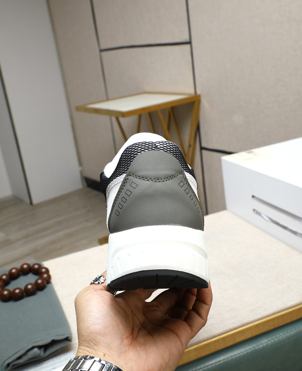 G I V E N C H Y Men's City Sport Sneakers in gray and white, sizes 38-44 10 i1744359426113 7961 0 8