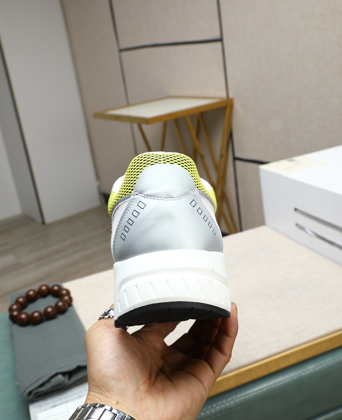 Givenchy Men's City Sport Sneakers in Yellow and Silver 9 i1744359447229 5392 0 7