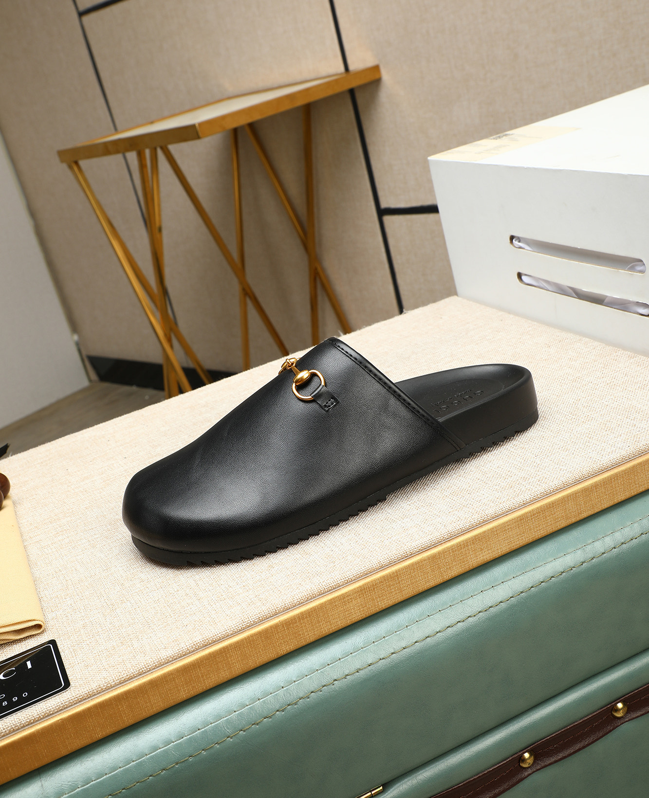 Gucci Men's Black Leather Mules with Horsebit Detail - Size 38-44 7 i1744789589004 8672 0 5
