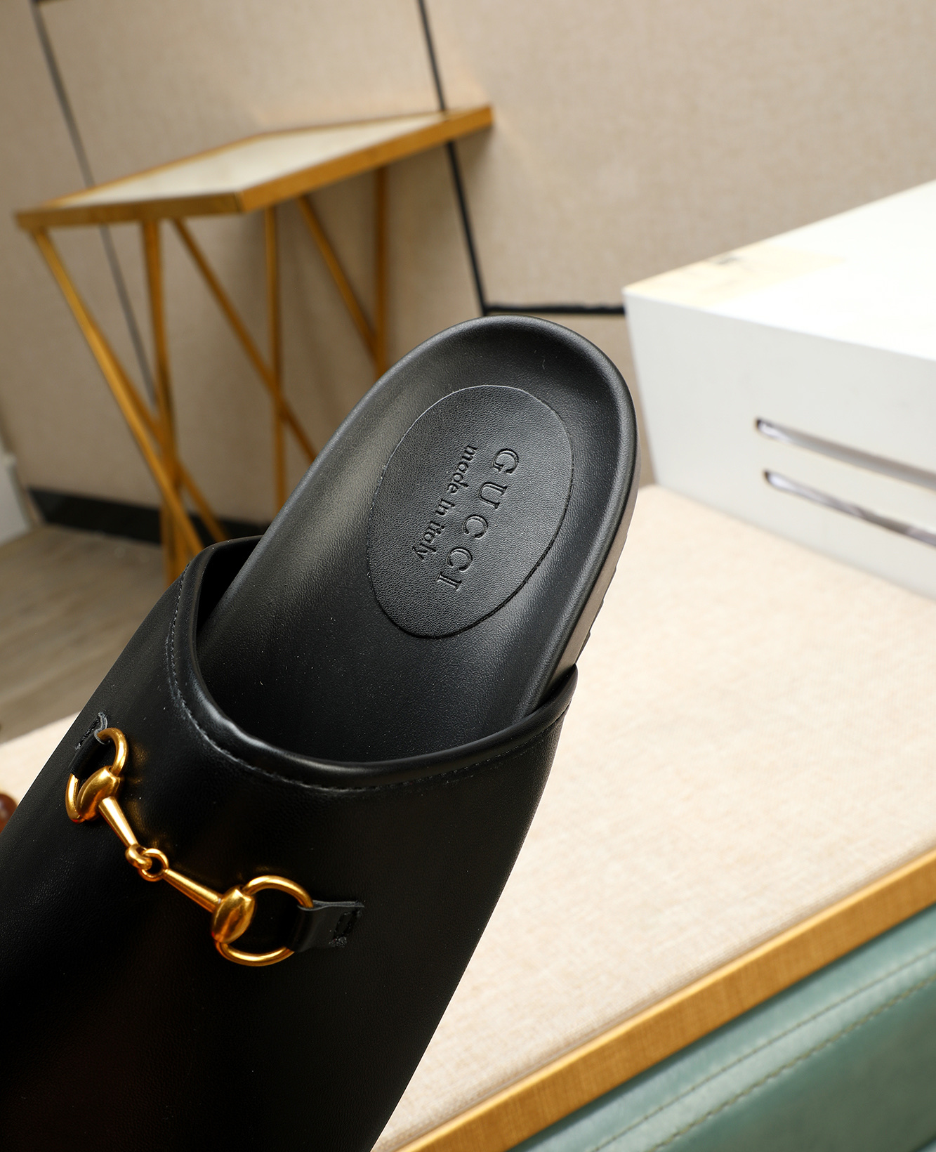 Gucci Men's Black Leather Mules with Horsebit Detail - Size 38-44 8 i1744789590270 9801 0 6
