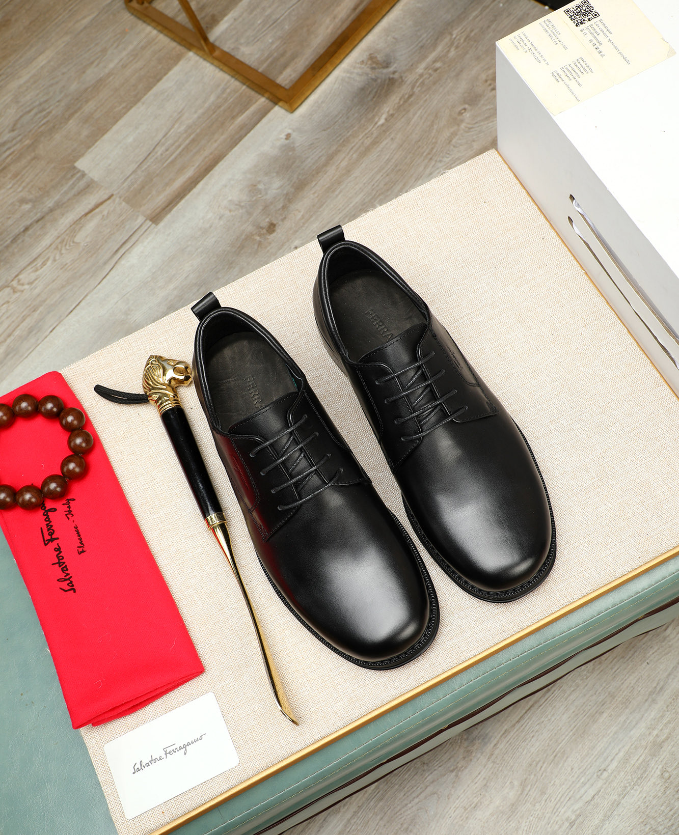Ferragamo Men's Dress Shoes - Classic Elegance, Premium Leather, and Lightweight Comfort 3 i1744790438446 6501 0 1