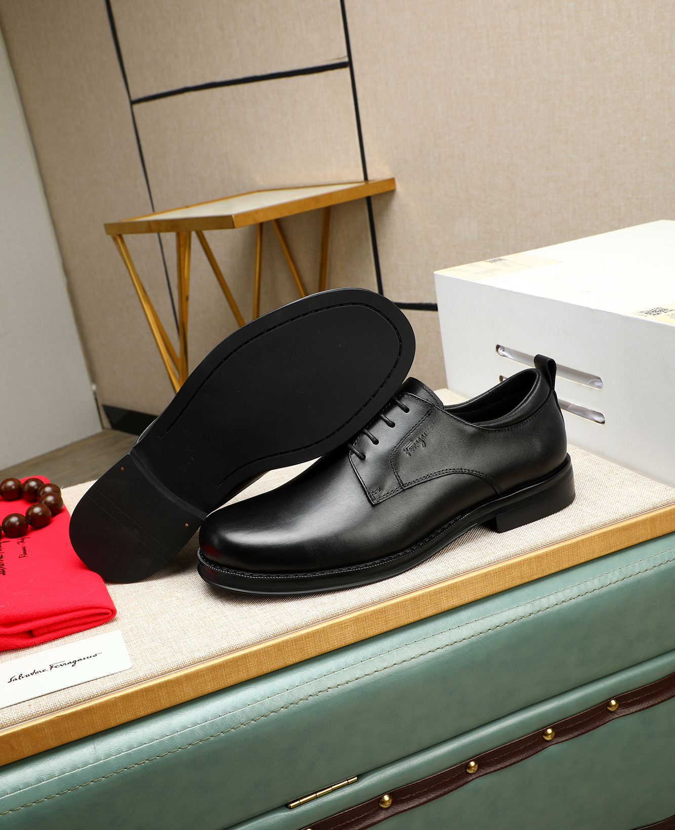 Ferragamo Men's Dress Shoes - Classic Elegance, Premium Leather, and Lightweight Comfort 5 i1744790439388 5003 0 3