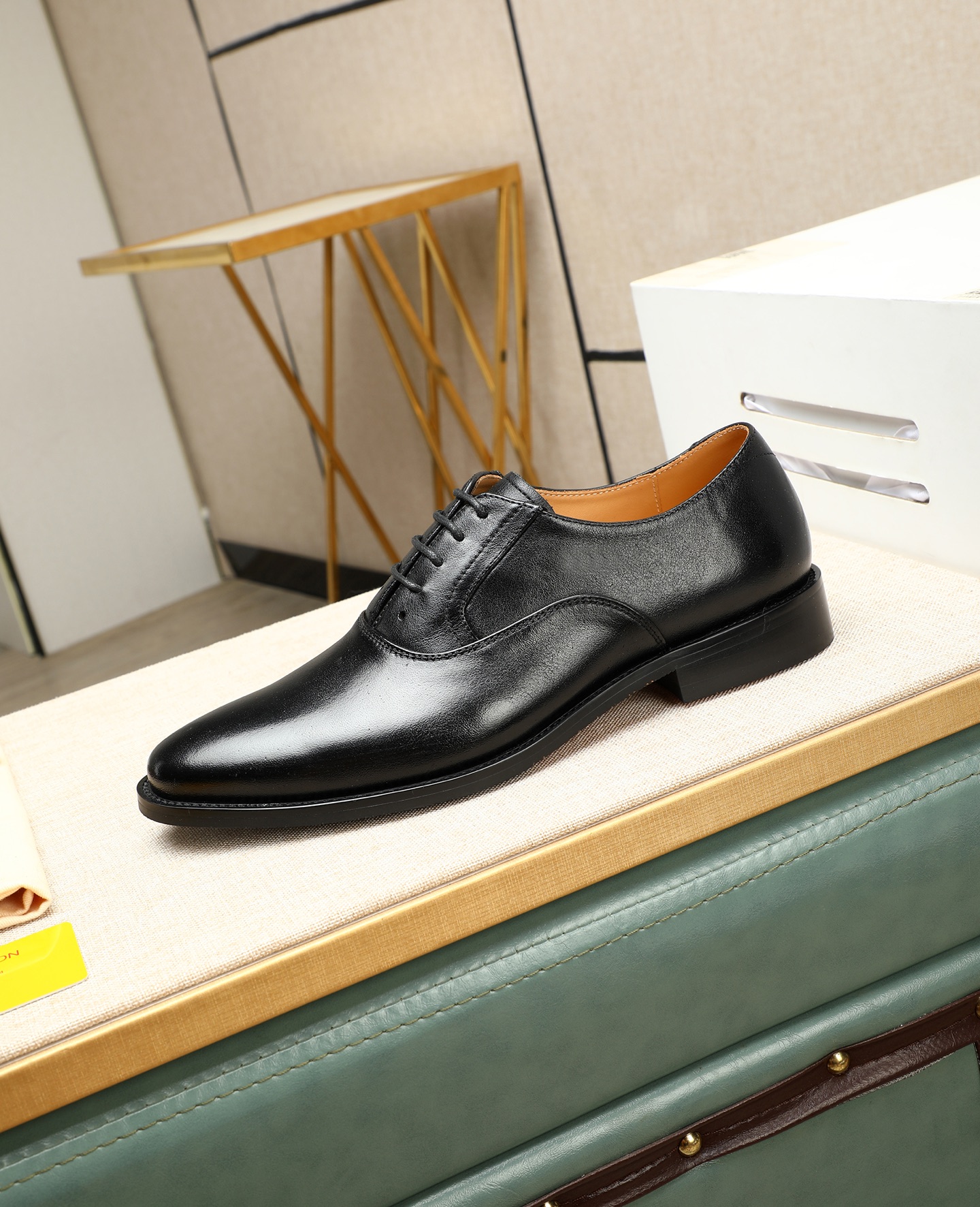 Louis Vuitton Black Leather Formal Oxford Dress Shoes for Men - Size 38-44 7 i1745221451574 8465 0 5