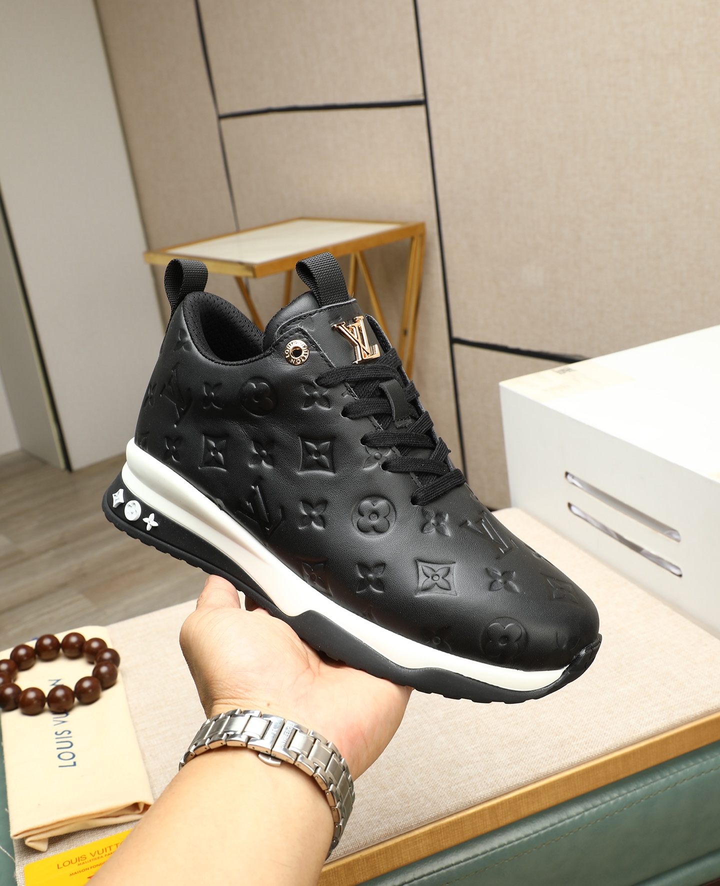 Louis Vuitton Fashion Show Sneakers - Premium Leather, Iconic Design 2 i1745221618389 9026 0 0