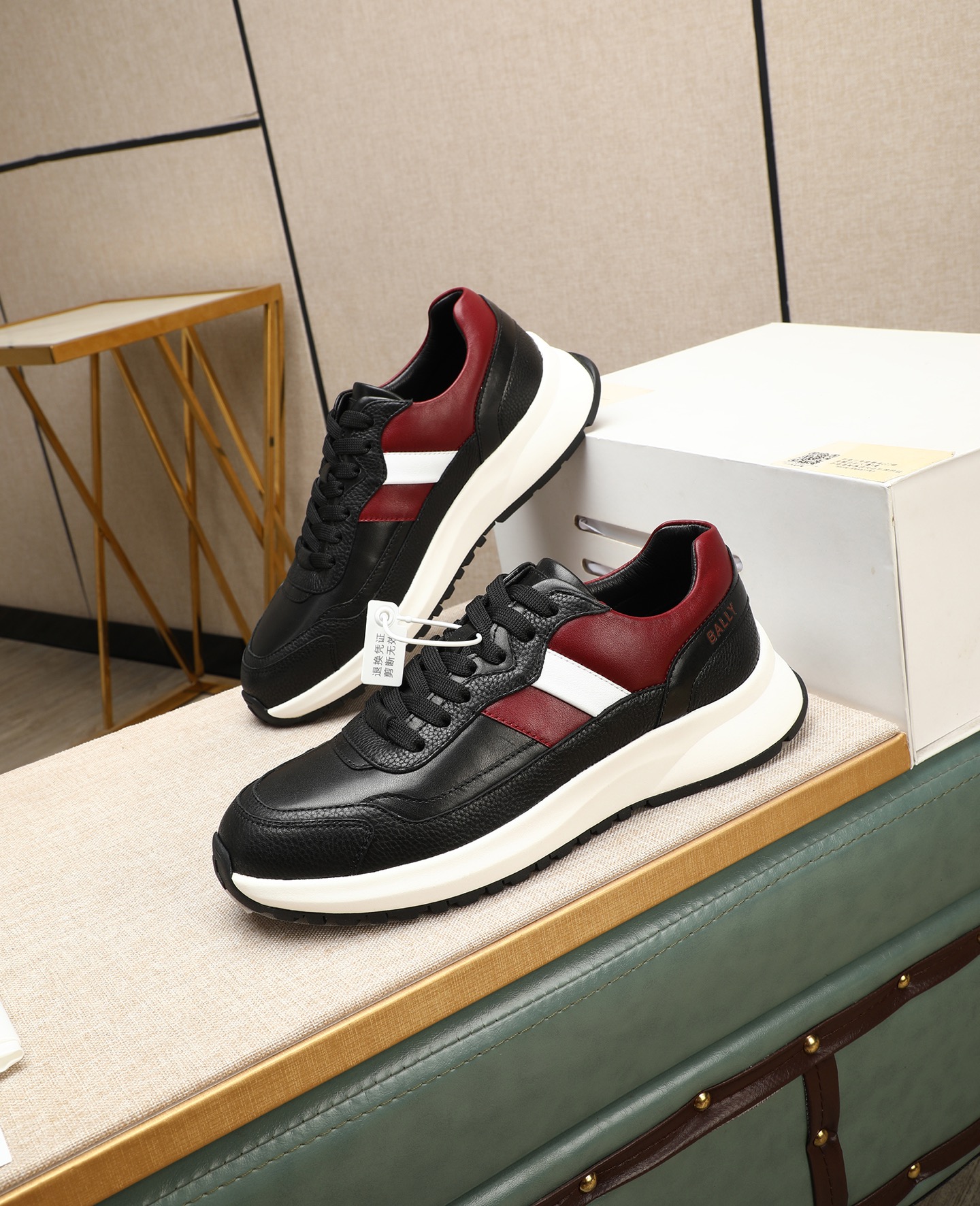 Bally Leather Low-Top Sneakers for Men - Lightweight & Comfortable 4 i1745394305072 1437 0 2
